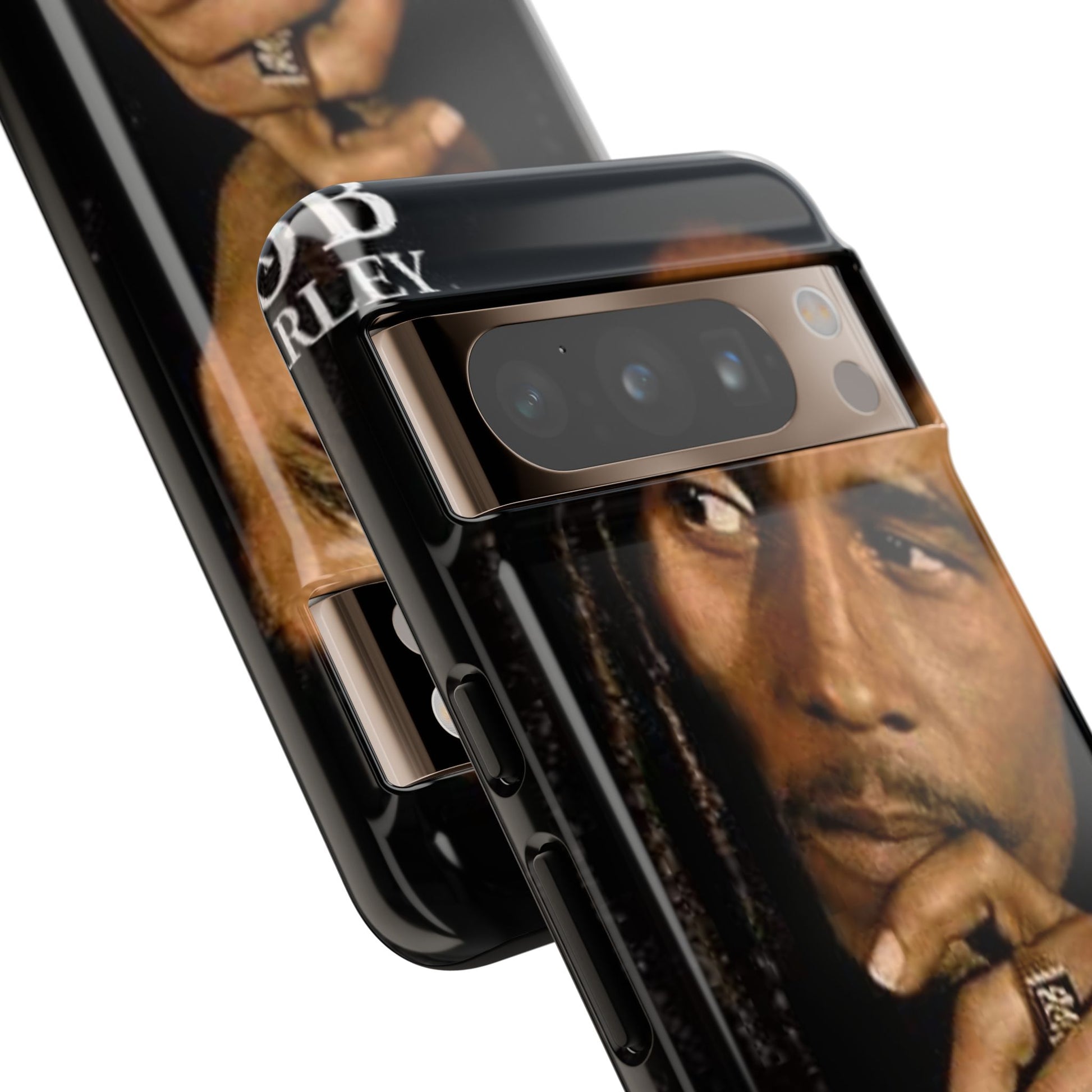 Marley Reggae Tough Cases for iPhones, Samsung, and Pixel
