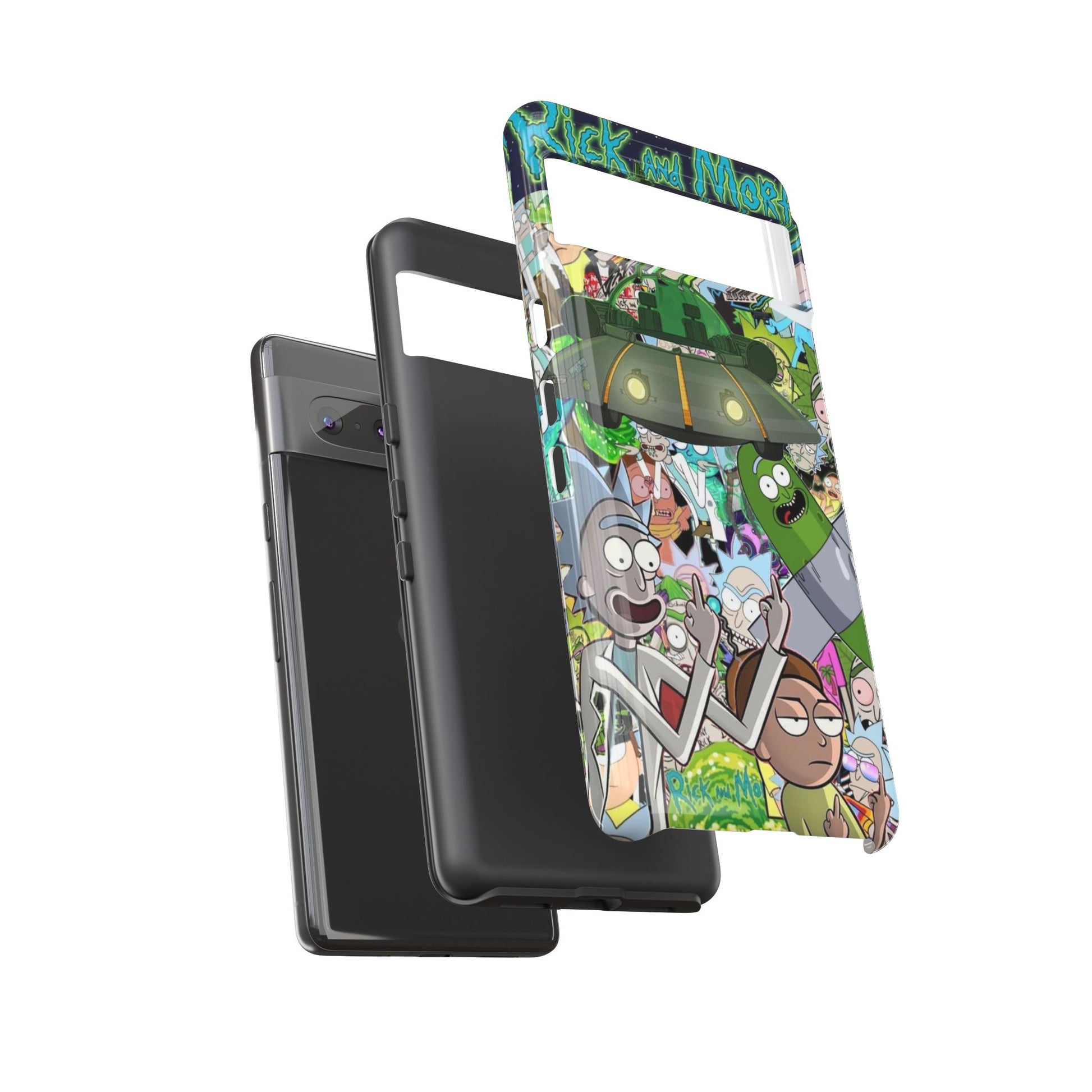 Rick and Morty Phone Case, Tough Cases for iPhones, Samsung, and Pixel