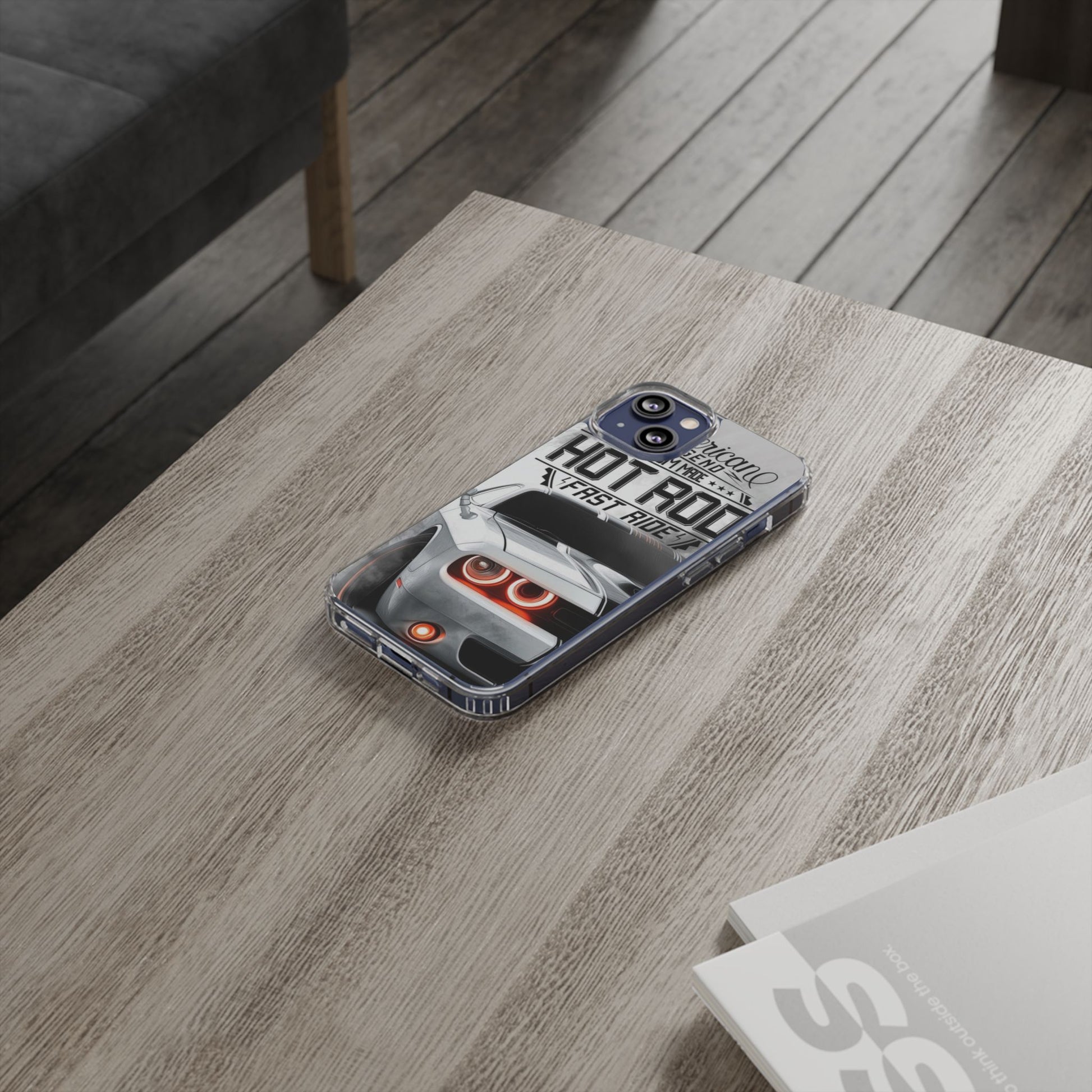 American Hot Rod Hell Cat Case for iPhone and Samsung phone