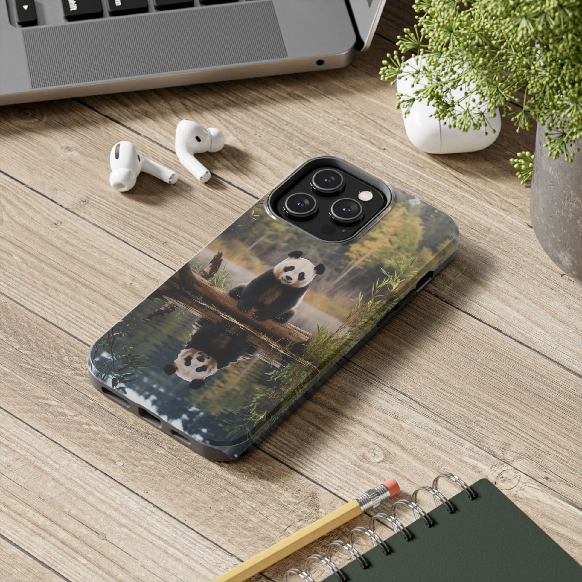 Cute Panda Theme Phone Cases for iPhones & Samsung Phones