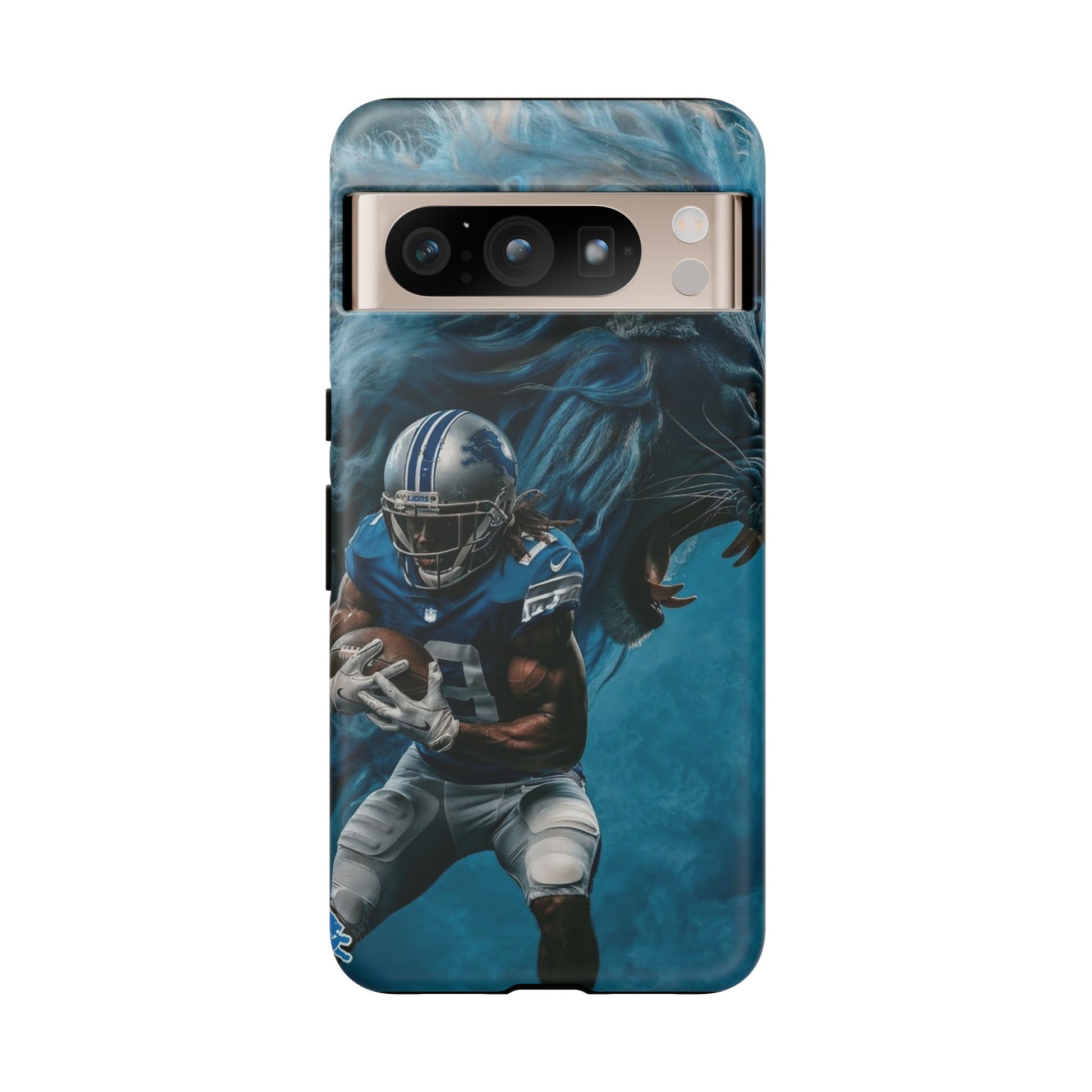 Detroit Lions Player Football Phone Case, Tough Cases for iPhones, Samsung, and Pixel