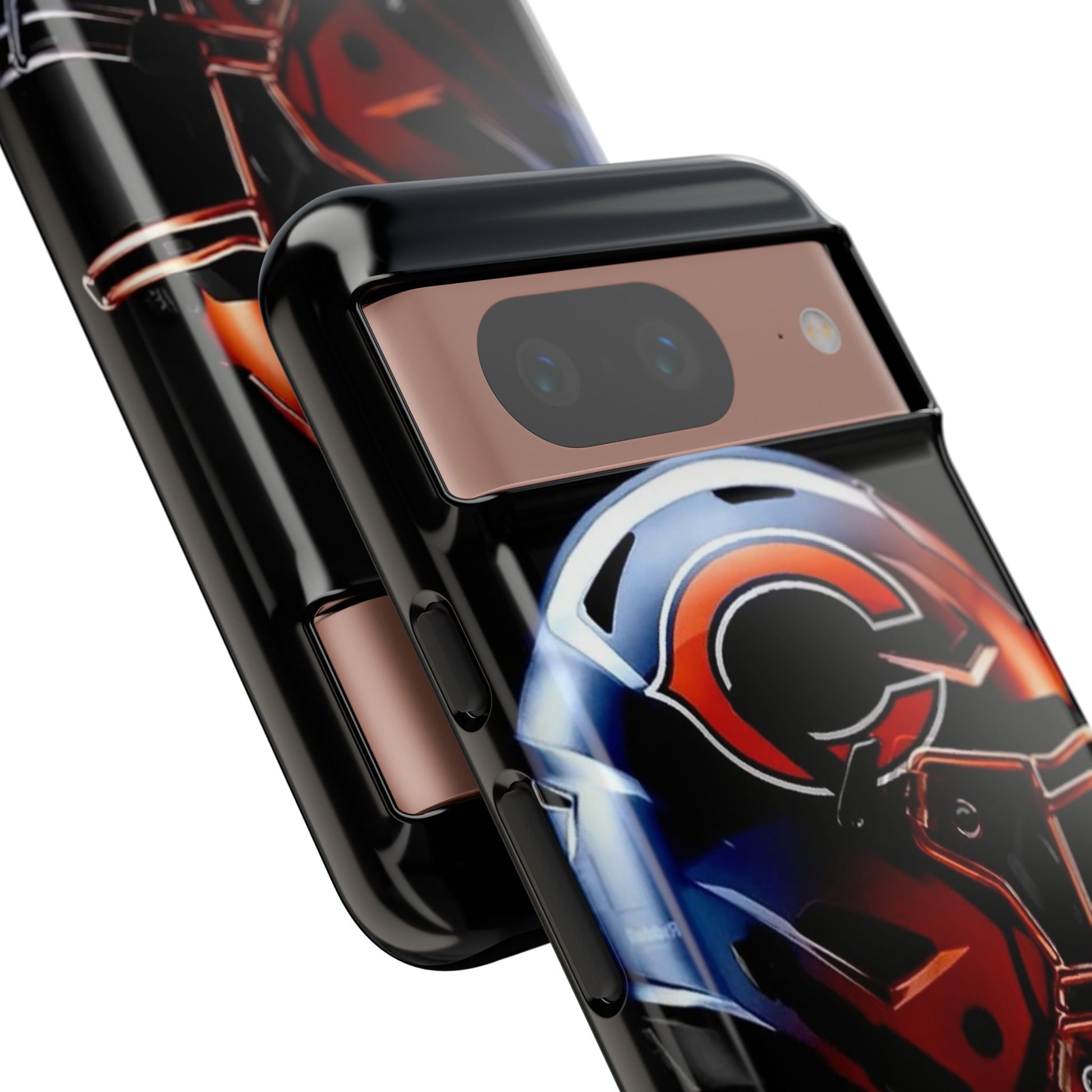 Football Helmet Chicago Bears Phone Case, Tough Cases for iPhones, Samsung, and Pixel