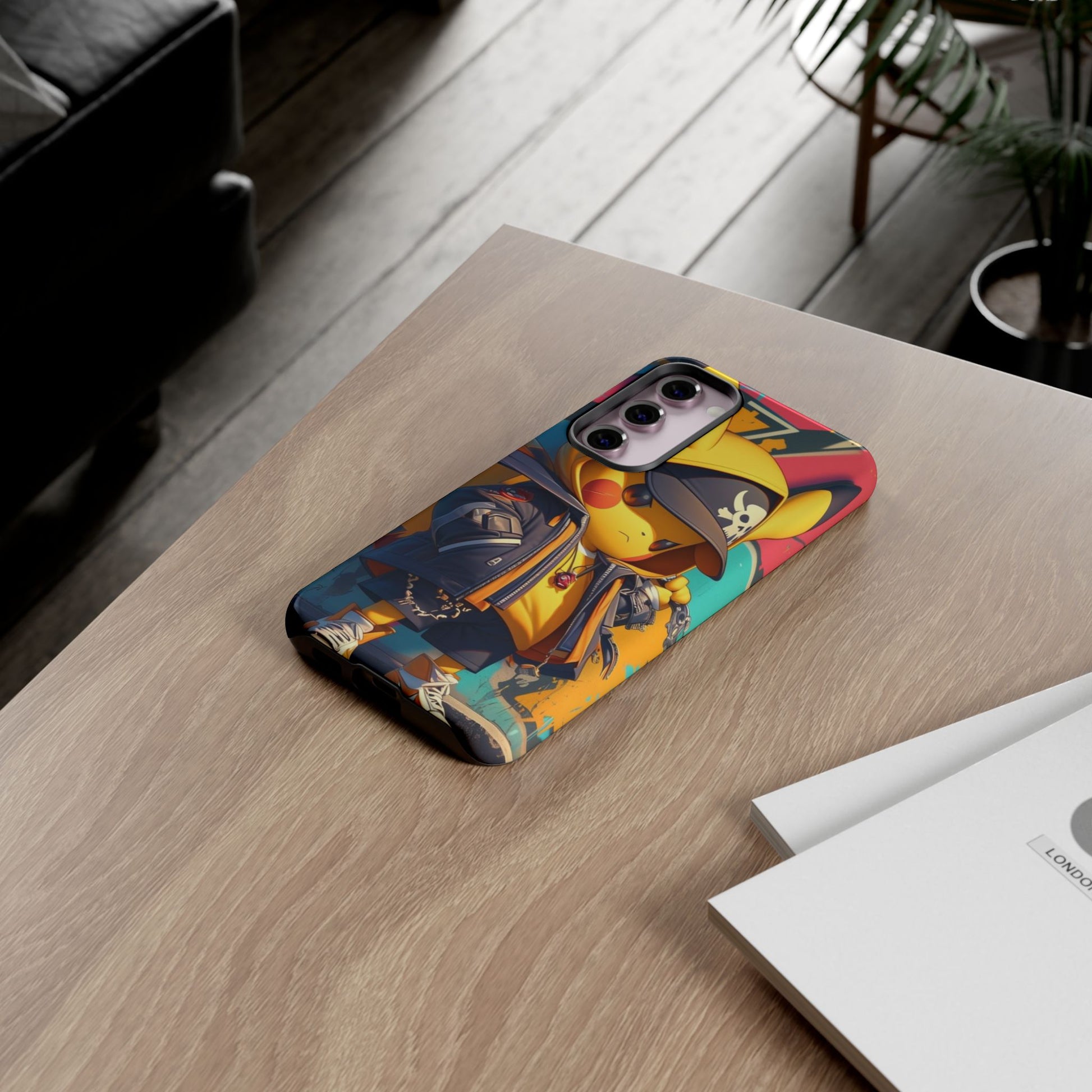 Cute Poke Bear Phone Case, Tough Cases for iPhones, Samsung, and Pixel