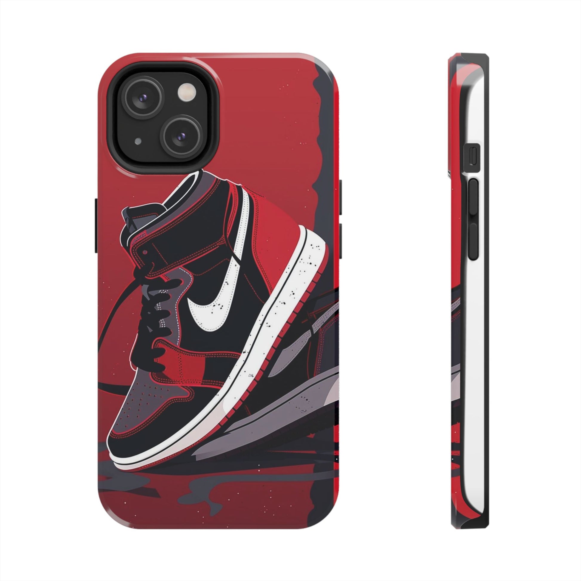 Retro Basketball Sneaker Art Phone Cases for iPhone & Samsung Galaxy Phones