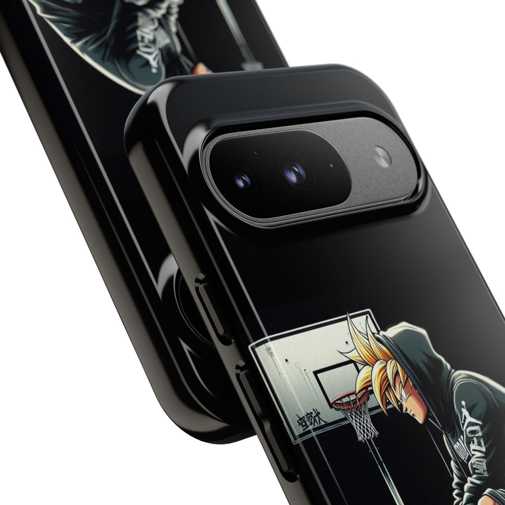 Son Goku Basketball Tough Cases for iPhones, Samsung, and Pixel