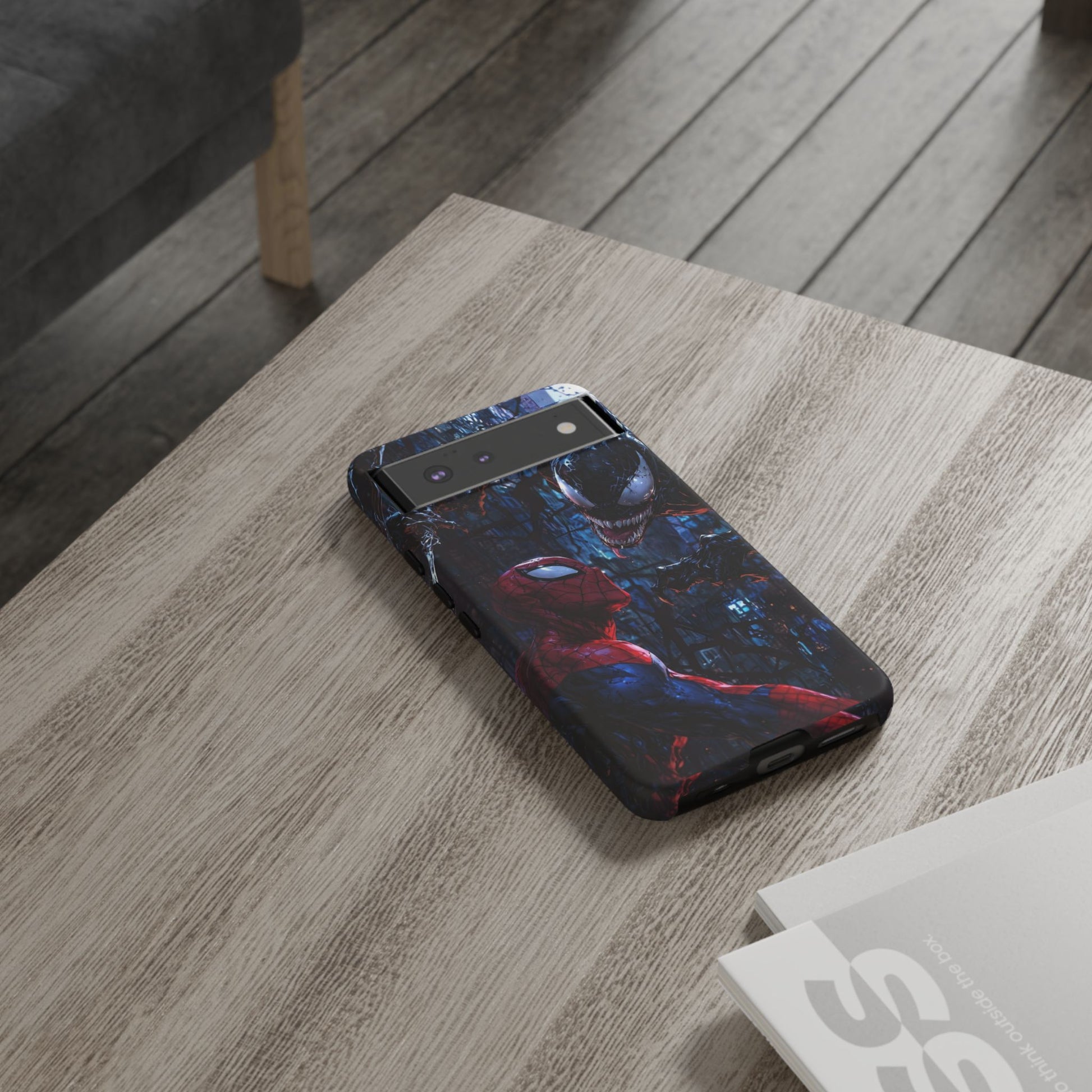 Venom x Spiderman Phone Case, Tough Cases for iPhones, Samsung, and Pixel