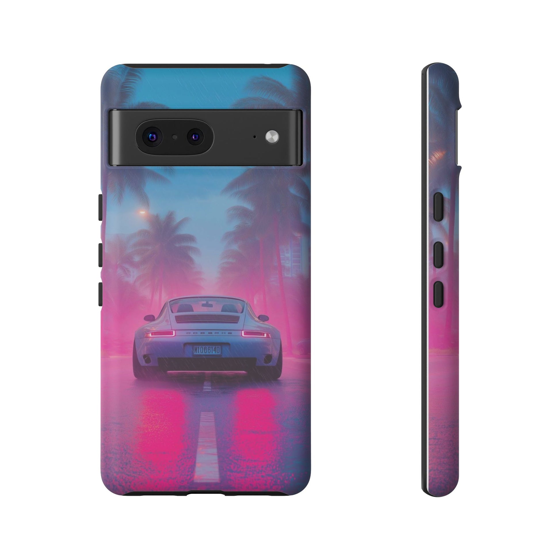 Miami Vice Porsche Phone Case for iPhone, Samsung Galaxy, & Pixel Phones