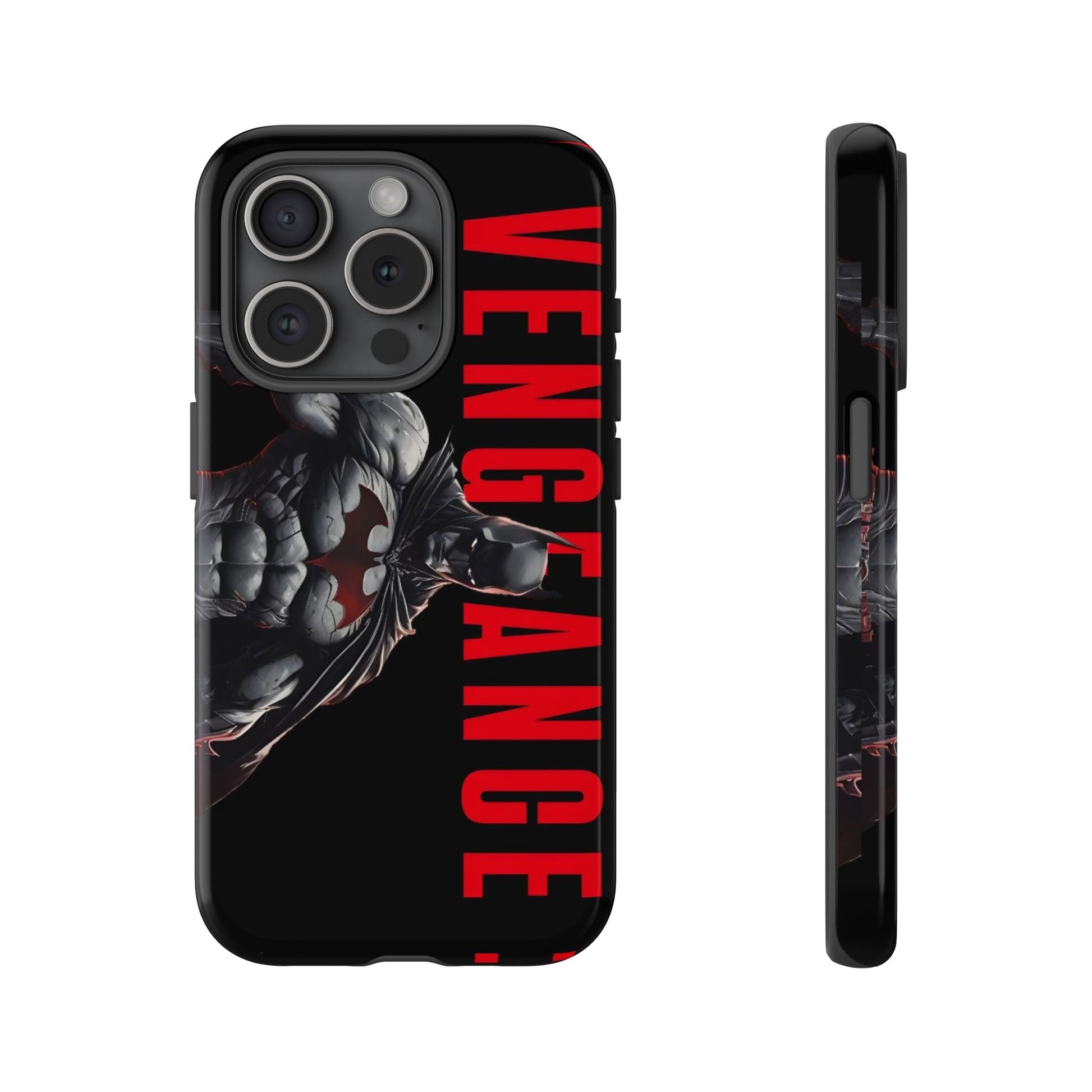 DC Comics Batman Vengence Tough Cases for iPhones, Samsung, and Pixel