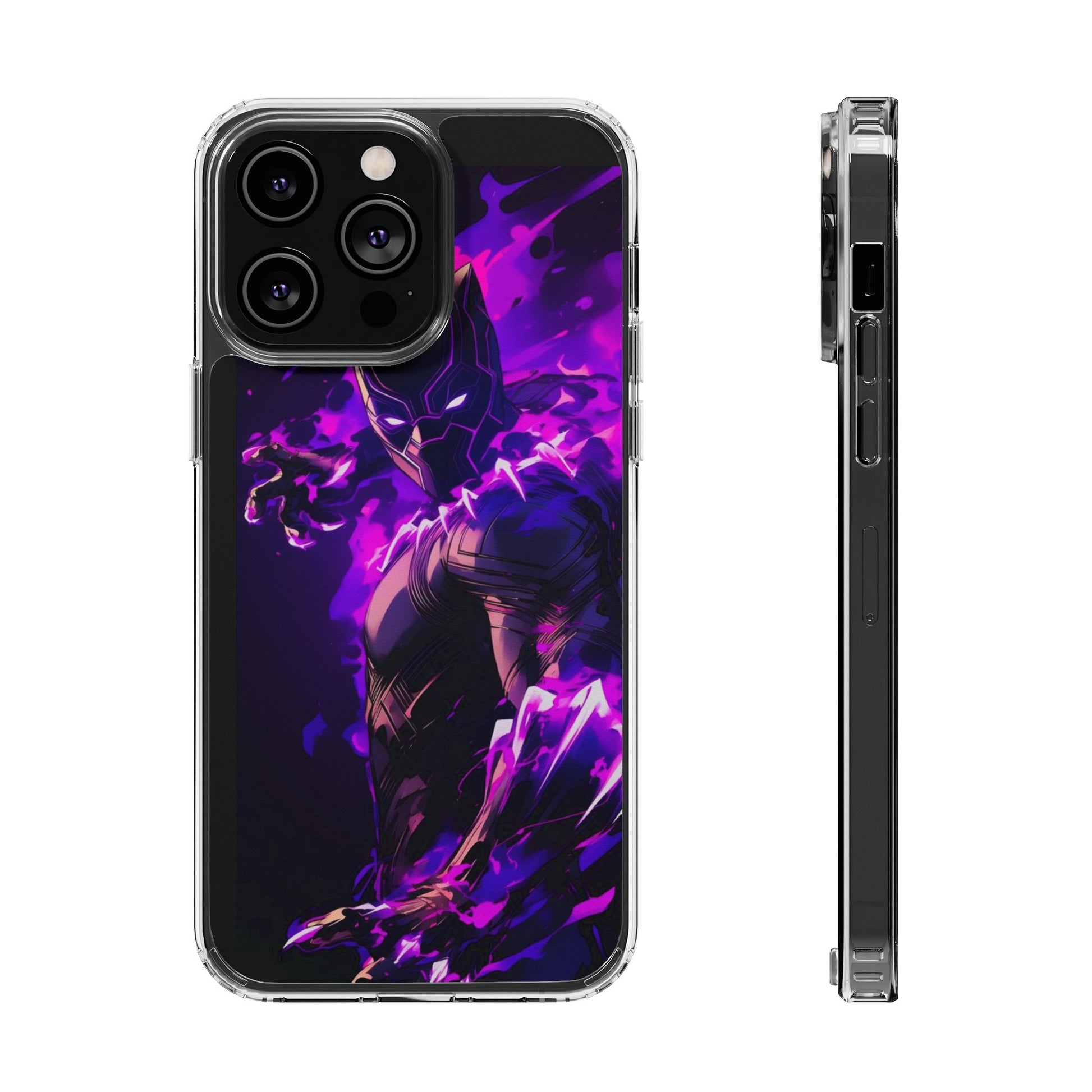 King of Wakanda Super Black Panther iPhone & Samsung Case, Wireless Charging compatible