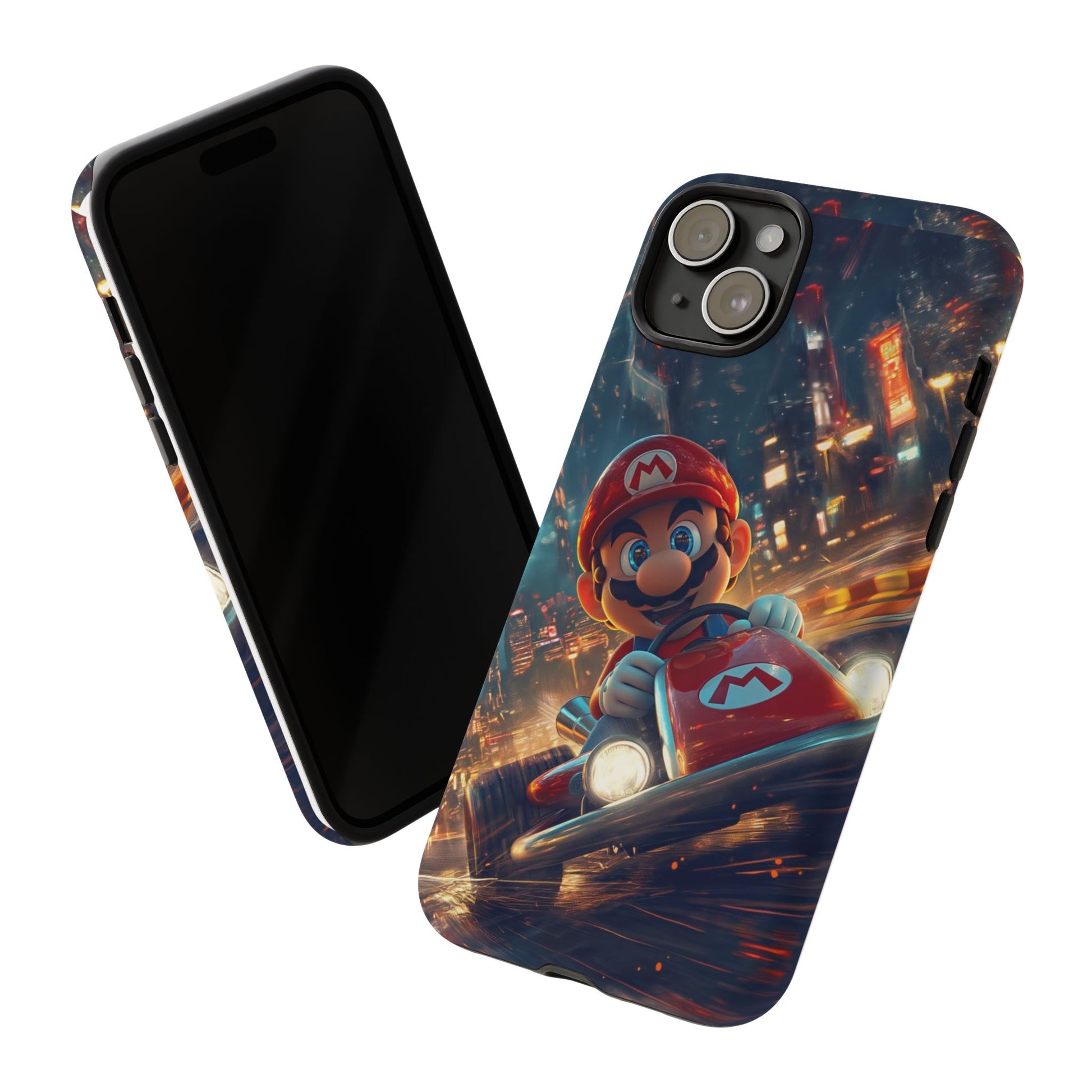 Super Mario Kart Phone Case, Tough Cases, Disney Phone for iPhones, Samsung, and Pixel