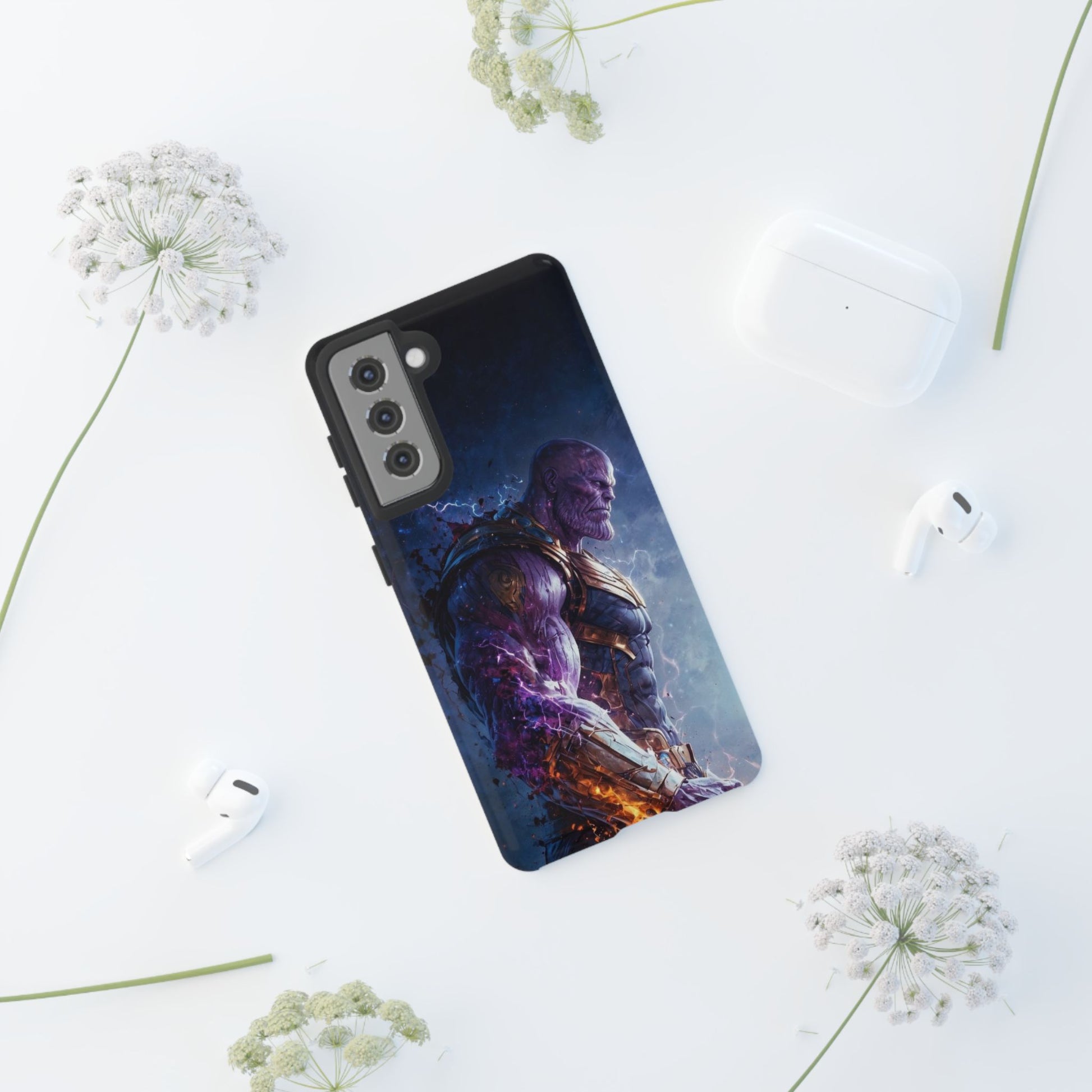 Marvel's Thanos Tough Cases for iPhones, Samsung, and Pixel