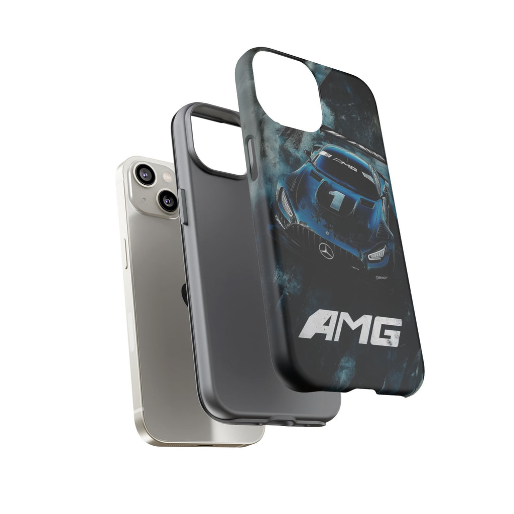 Mercedes AMG Racing Car Tough Cases for iPhones, Samsung, and Pixel