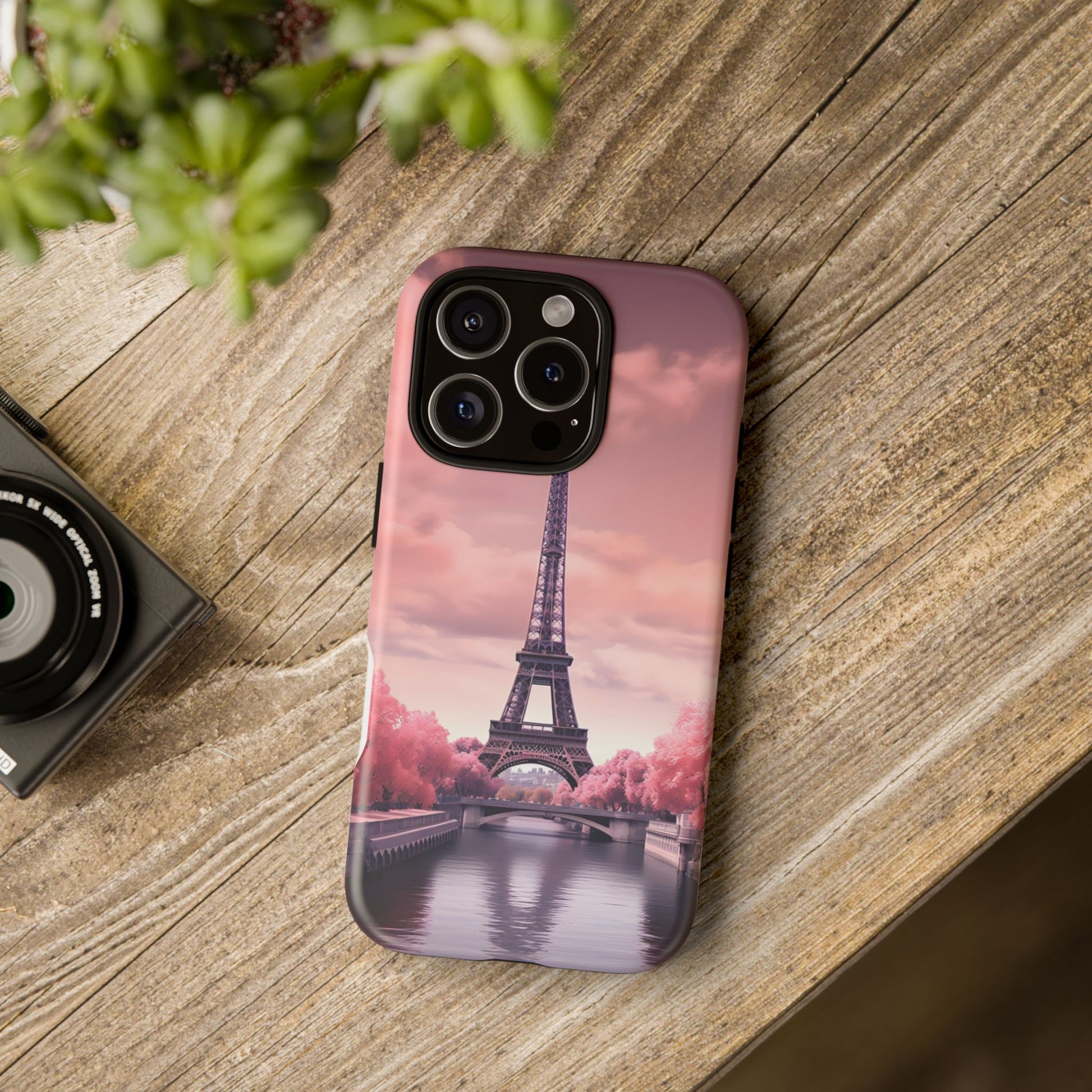 Eiffel Tower Paris Tough Cases for iPhones, Samsung, and Pixel