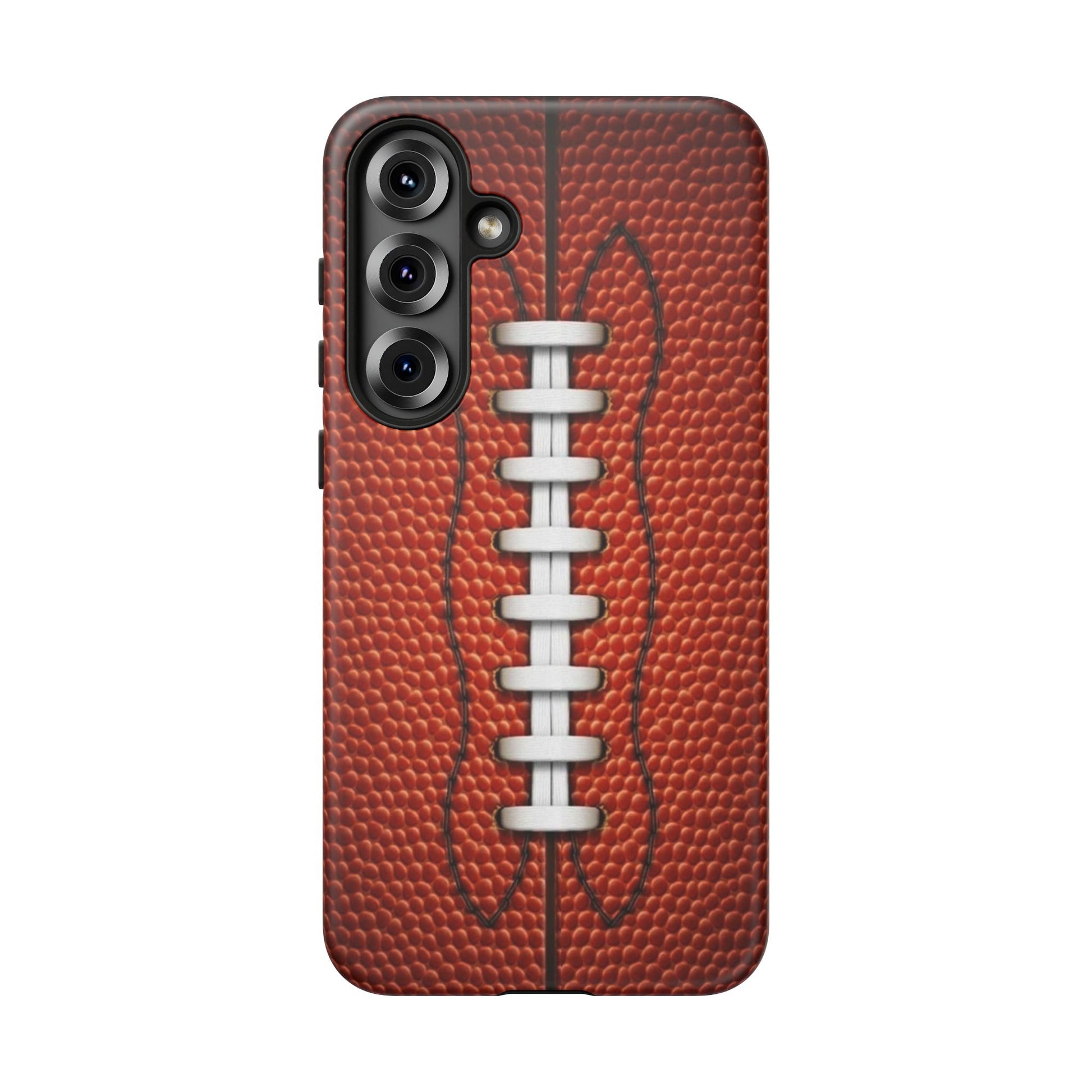 Football Pigskin Print Tough Cases for iPhones, Samsung, and Pixel