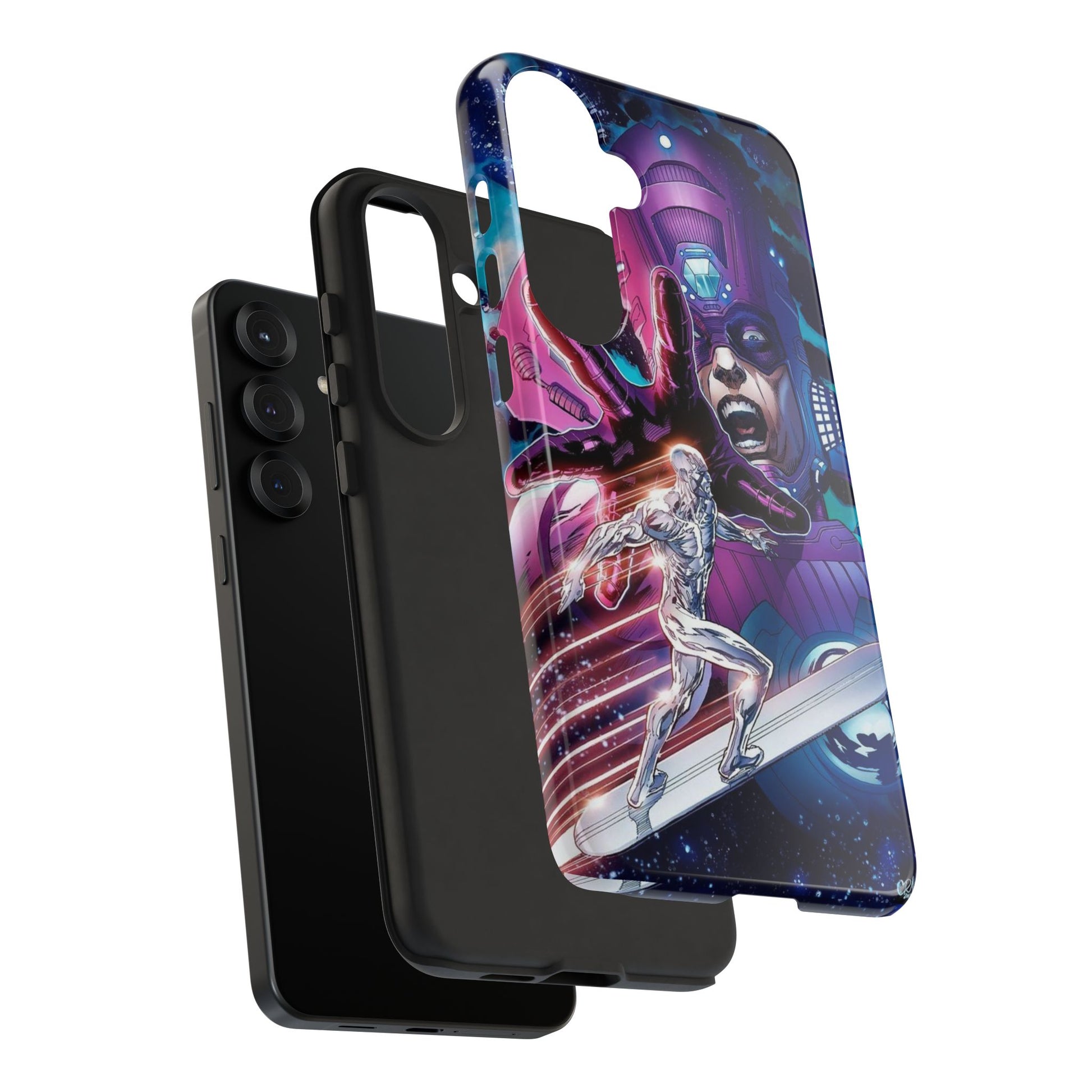 Galactus x Silver Surfer Marvel Phone Case, Tough Cases for iPhones, Samsung, and Pixel