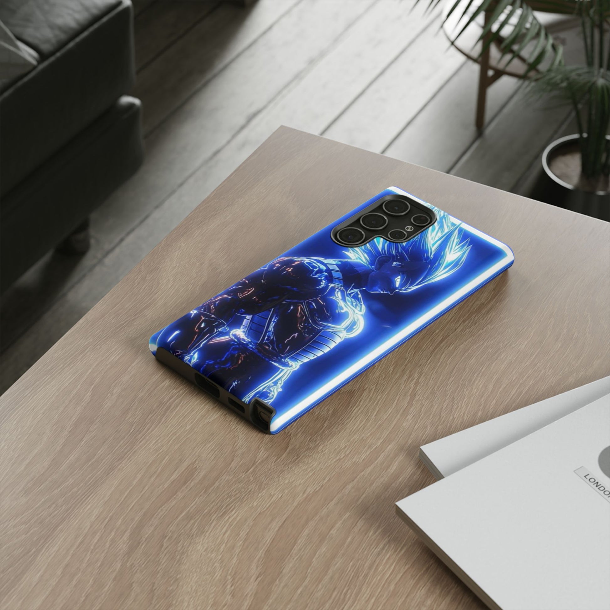 Anime Dragon Ball Z Super Saiyan Tough Cases for iPhones, Samsung, and Pixel