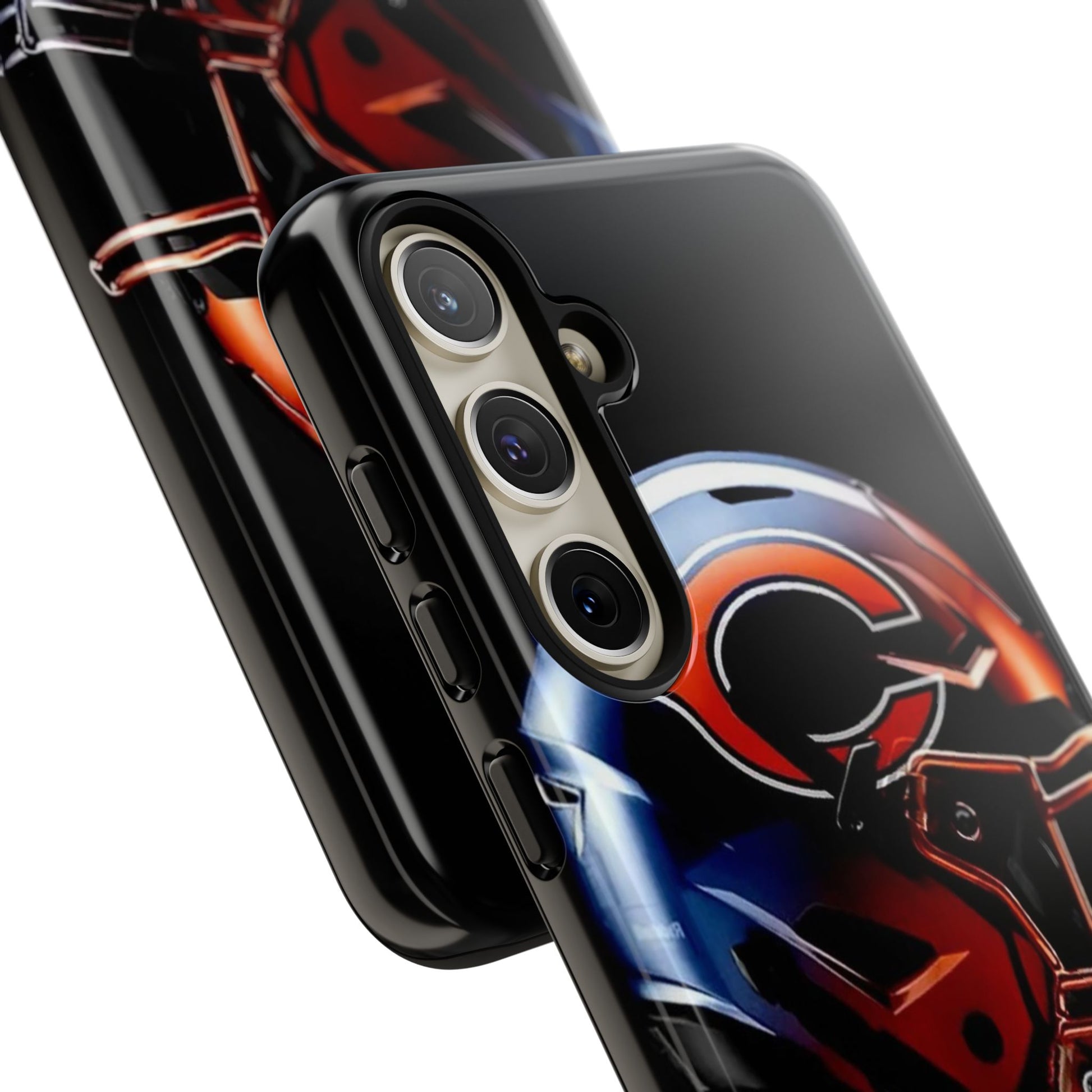 Football Helmet Chicago Bears Phone Case, Tough Cases for iPhones, Samsung, and Pixel