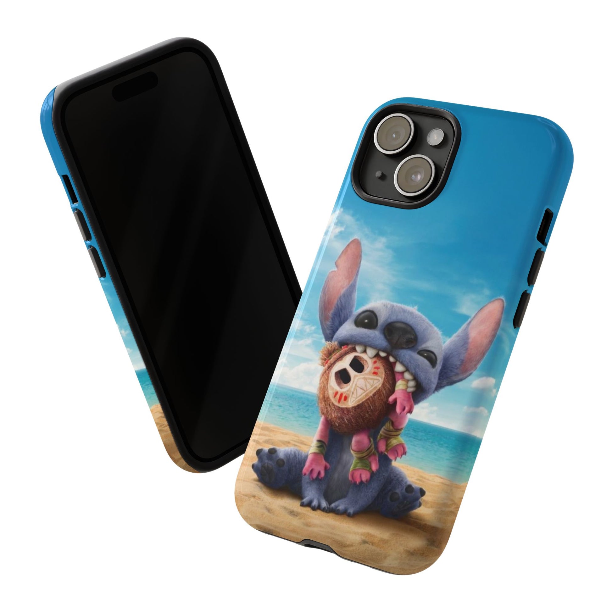 Stitch Beach Sunset Landscape Phone Case for iPhone, Samsung Galaxy, & Pixel Phones