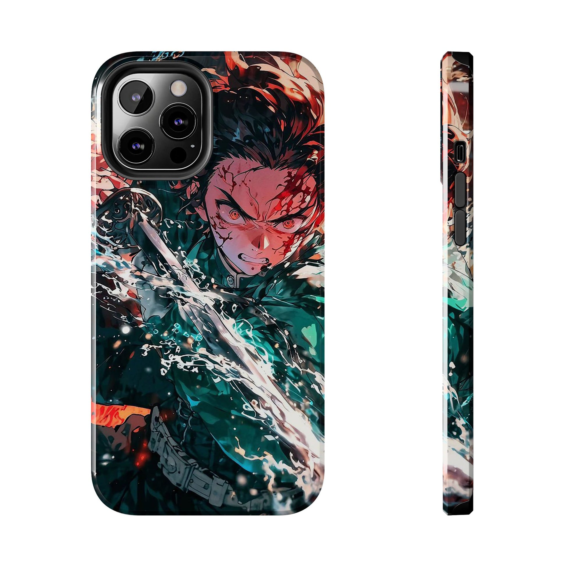 Demon Slayer Tanjiro Art Phone Case for iPhone & Samsung Galaxy Phones