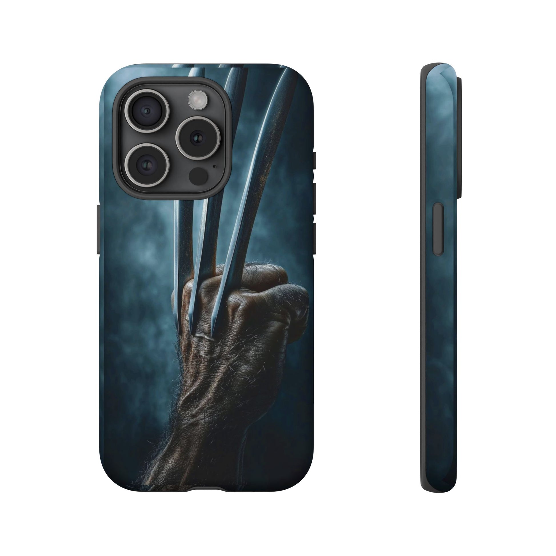 Logan's Claws Wolverine Tough Cases for iPhones, Samsung, and Pixel