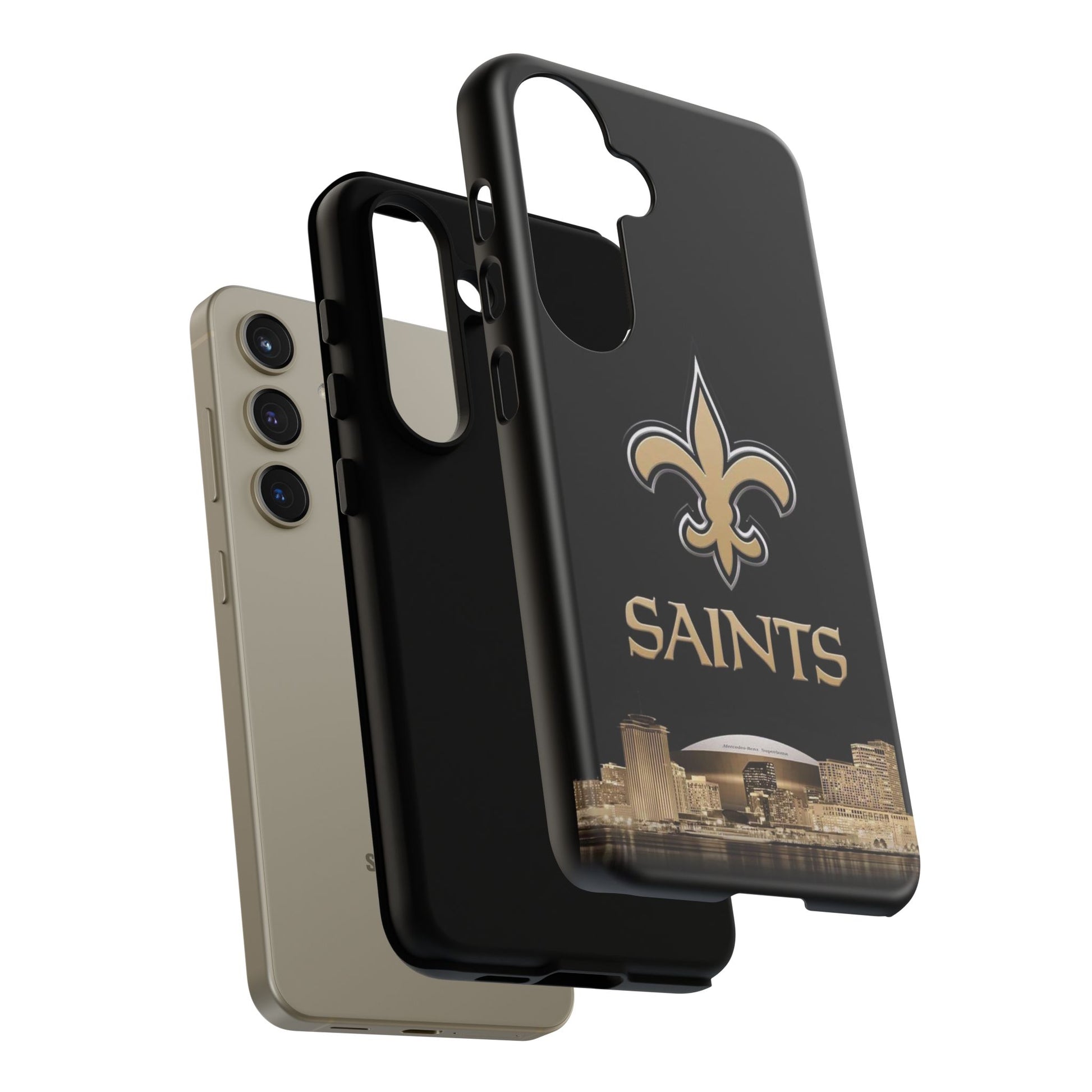Football New Orleans Saints Logo Tough Cases for iPhones, Samsung, and Pixel