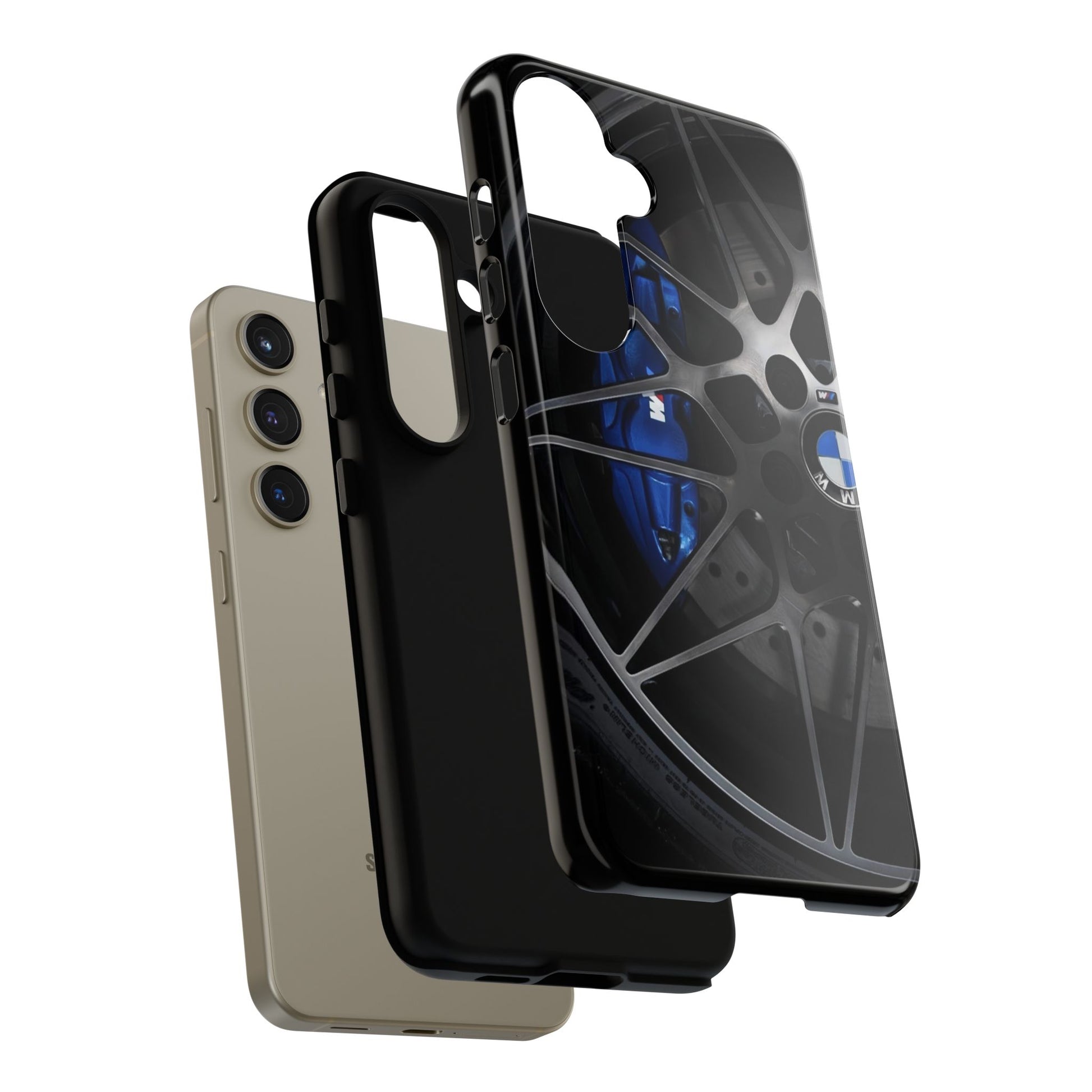 BMW M3 Racing Wheels Tough Cases for iPhones, Samsung, and Pixel