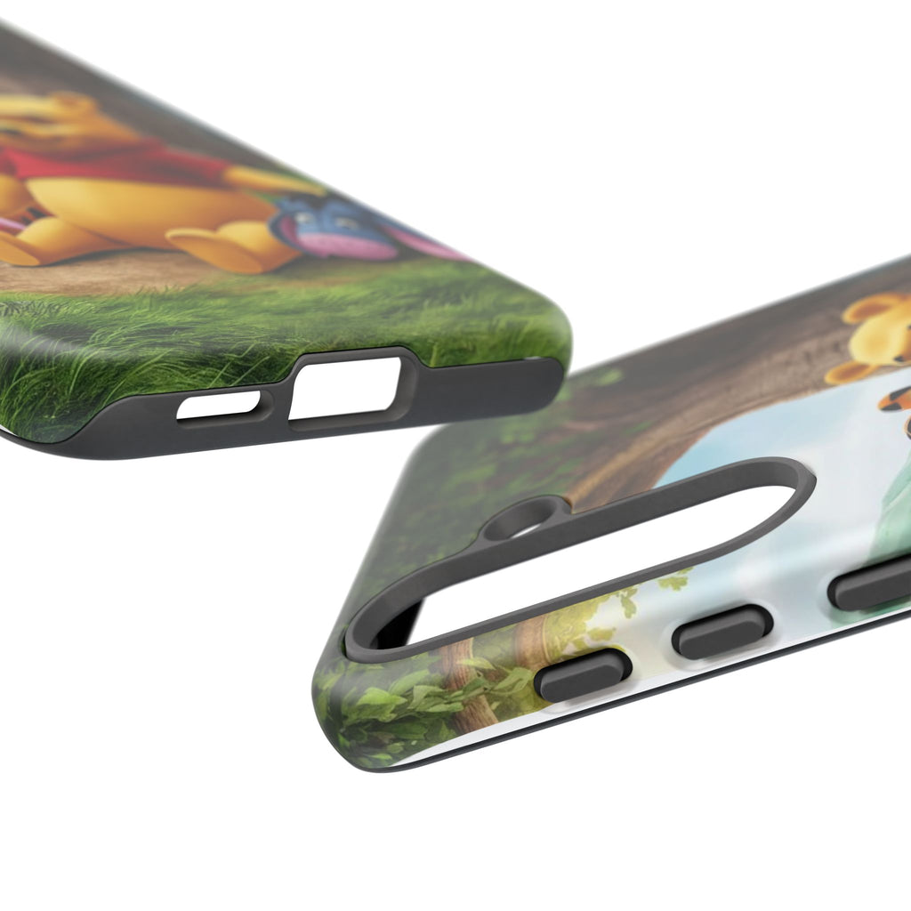 Cute Pooh Bear Phone Case, Tough Cases, Disney Phone for iPhones, Samsung, and Pixel