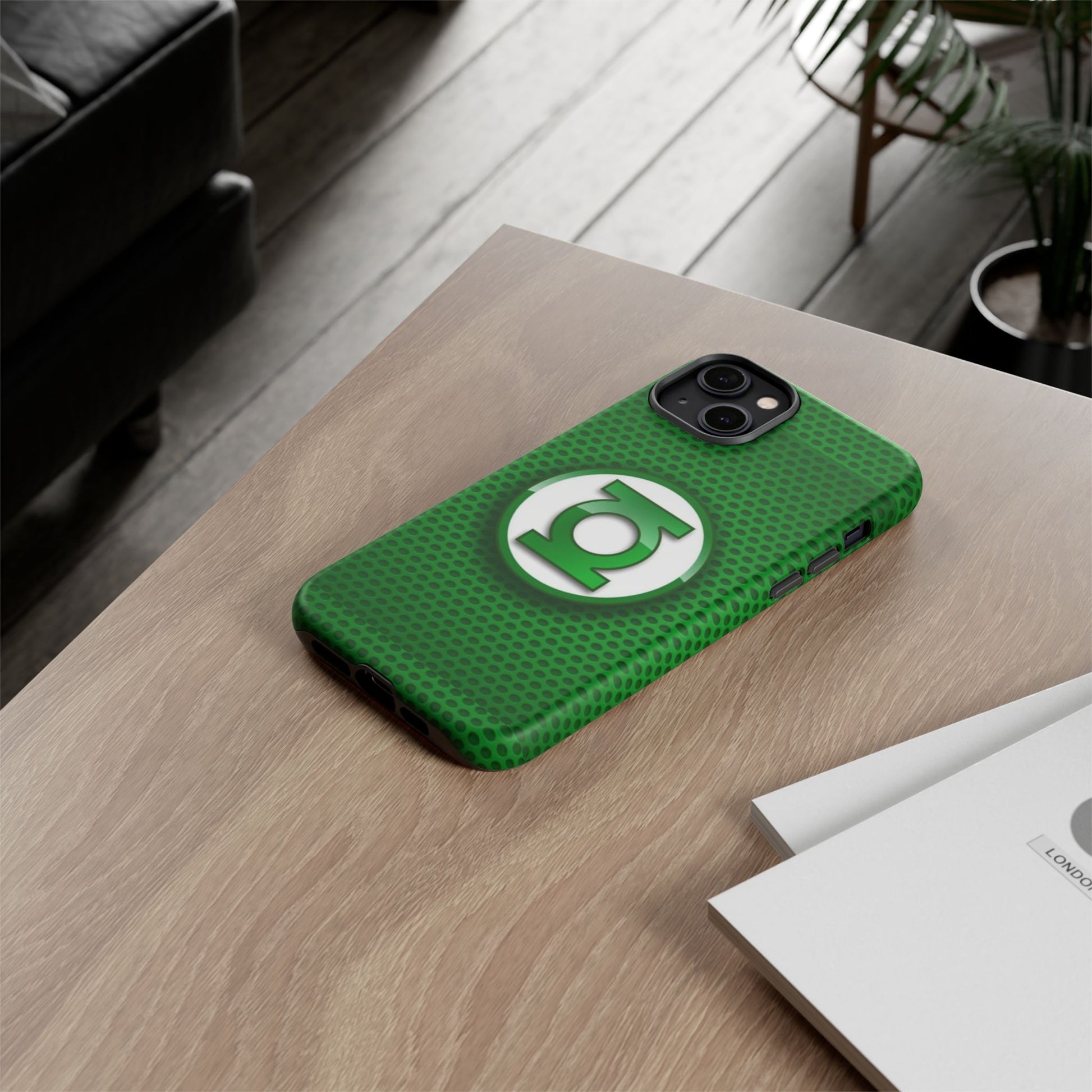 Green Lantern Logo Phone Case, Tough Cases, DC Case for iPhones, Samsung, and Pixel