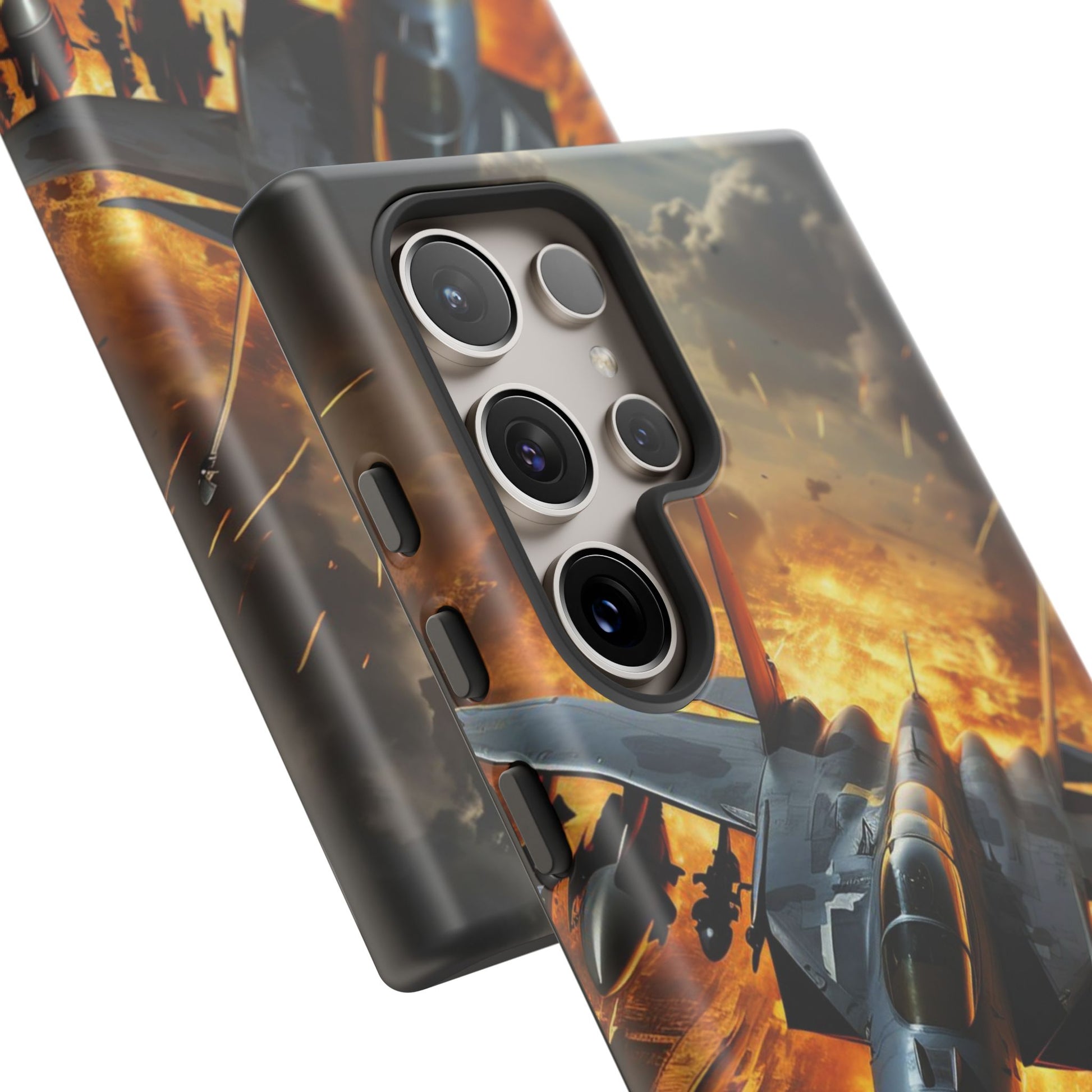 F-15 Fighter Jet Tough Cases for iPhones, Samsung, and Pixel