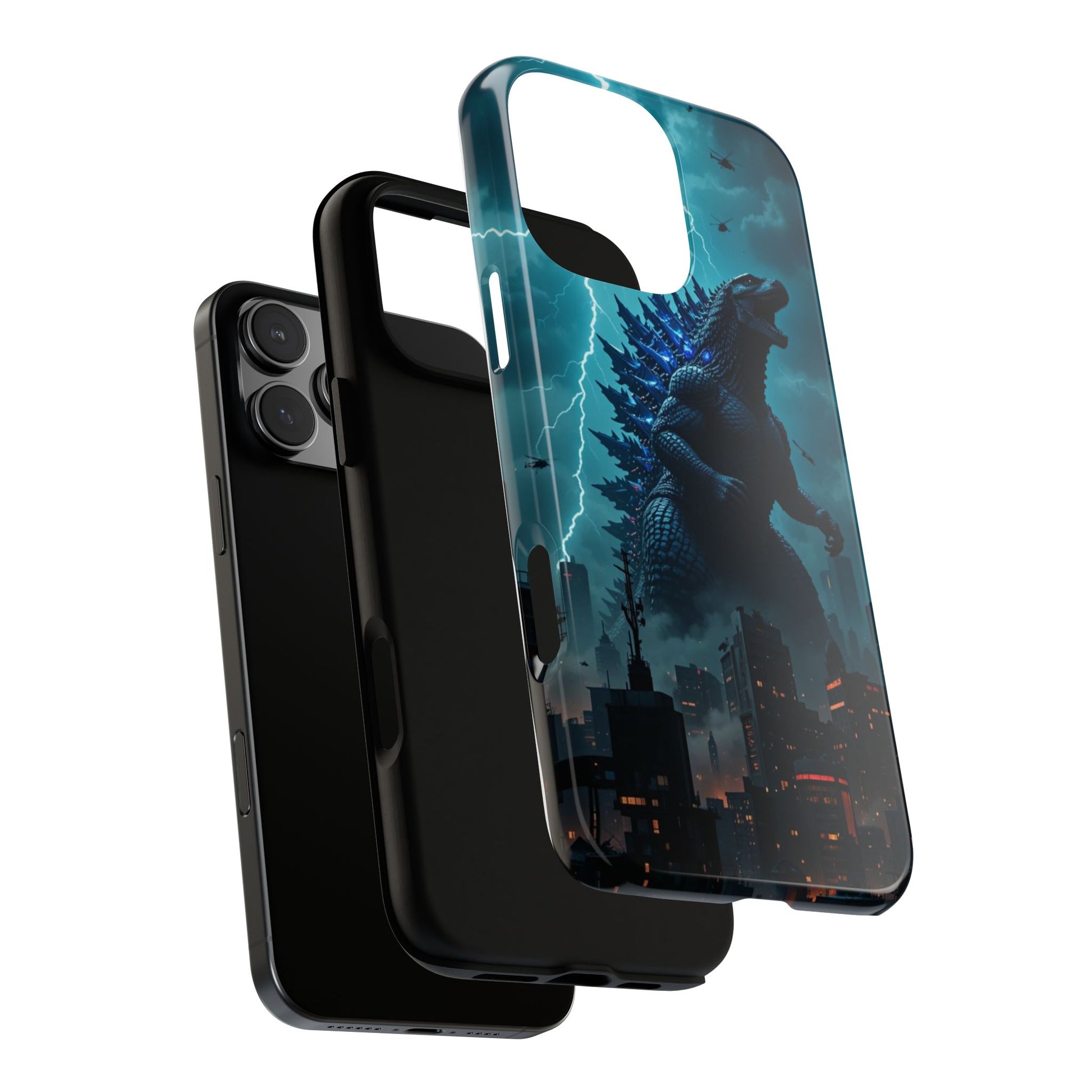 Godzilla Phone Case, Tough Cases for iPhones, Samsung, and Pixel