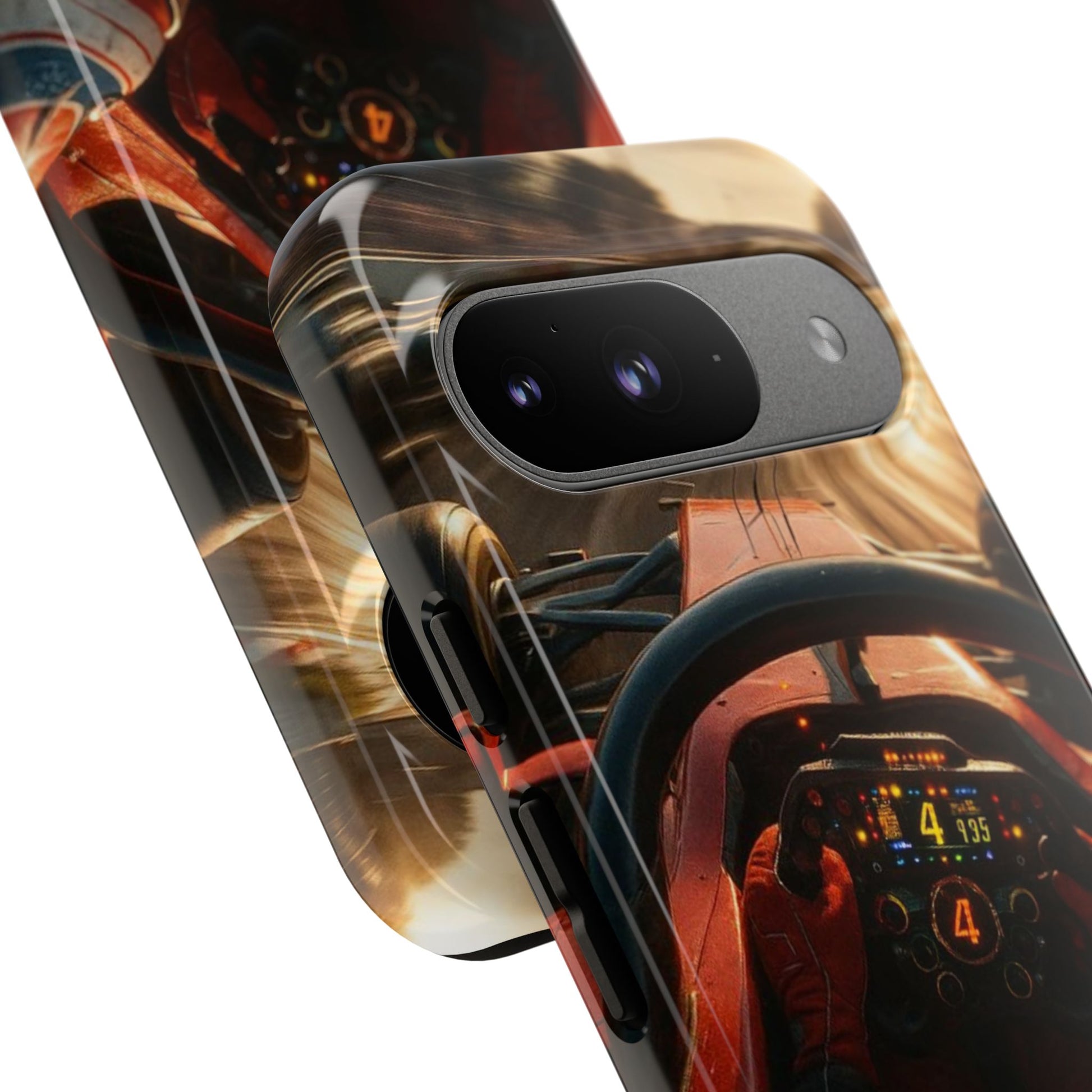 Formula 1 Cockpit Phone Case, Tough Cases for iPhones, Samsung, and Pixel