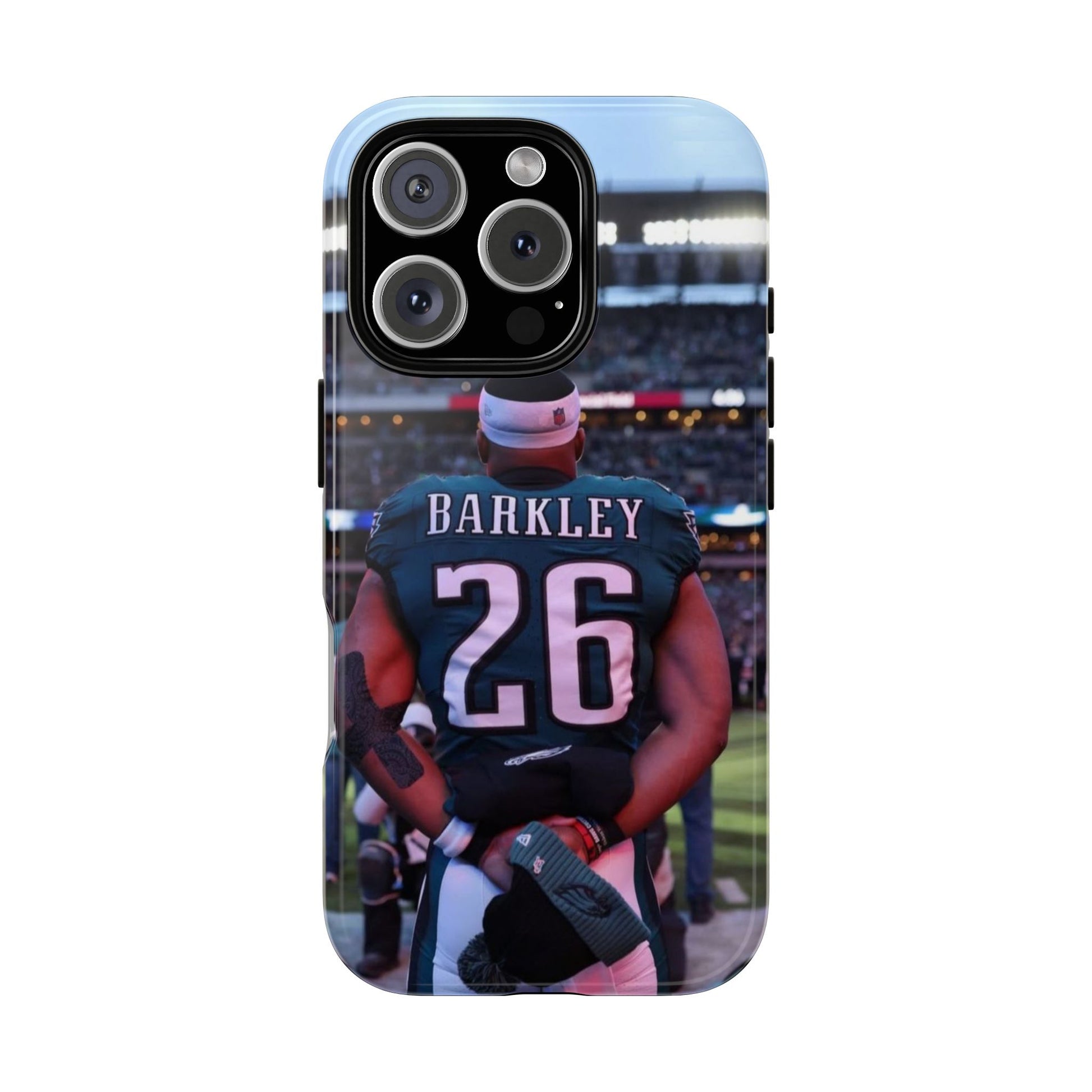 Eagles Football Saquon Barkley Tough Cases for iPhones, Samsung, and Pixel