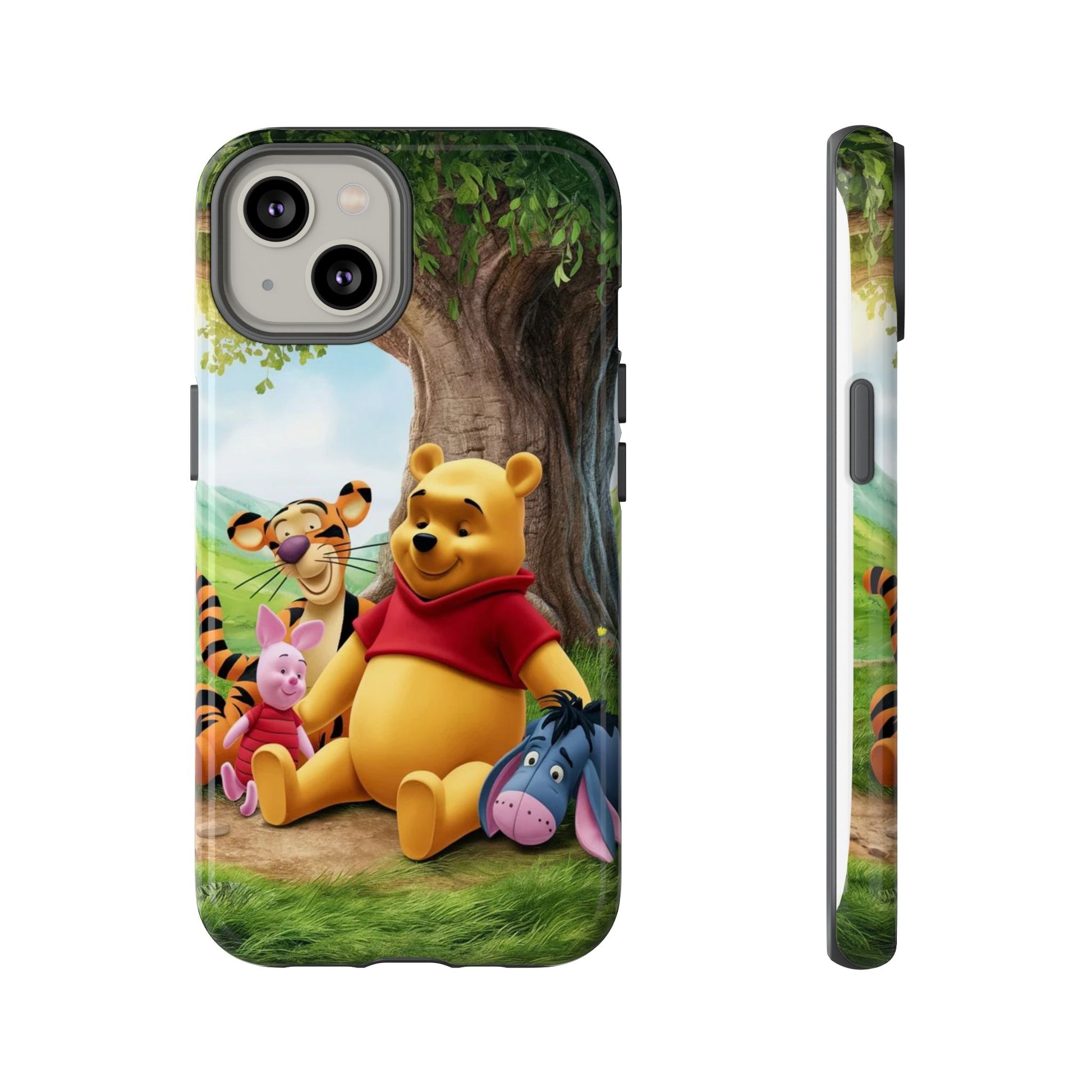 Cute Pooh Bear Phone Case, Tough Cases, Disney Phone for iPhones, Samsung, and Pixel