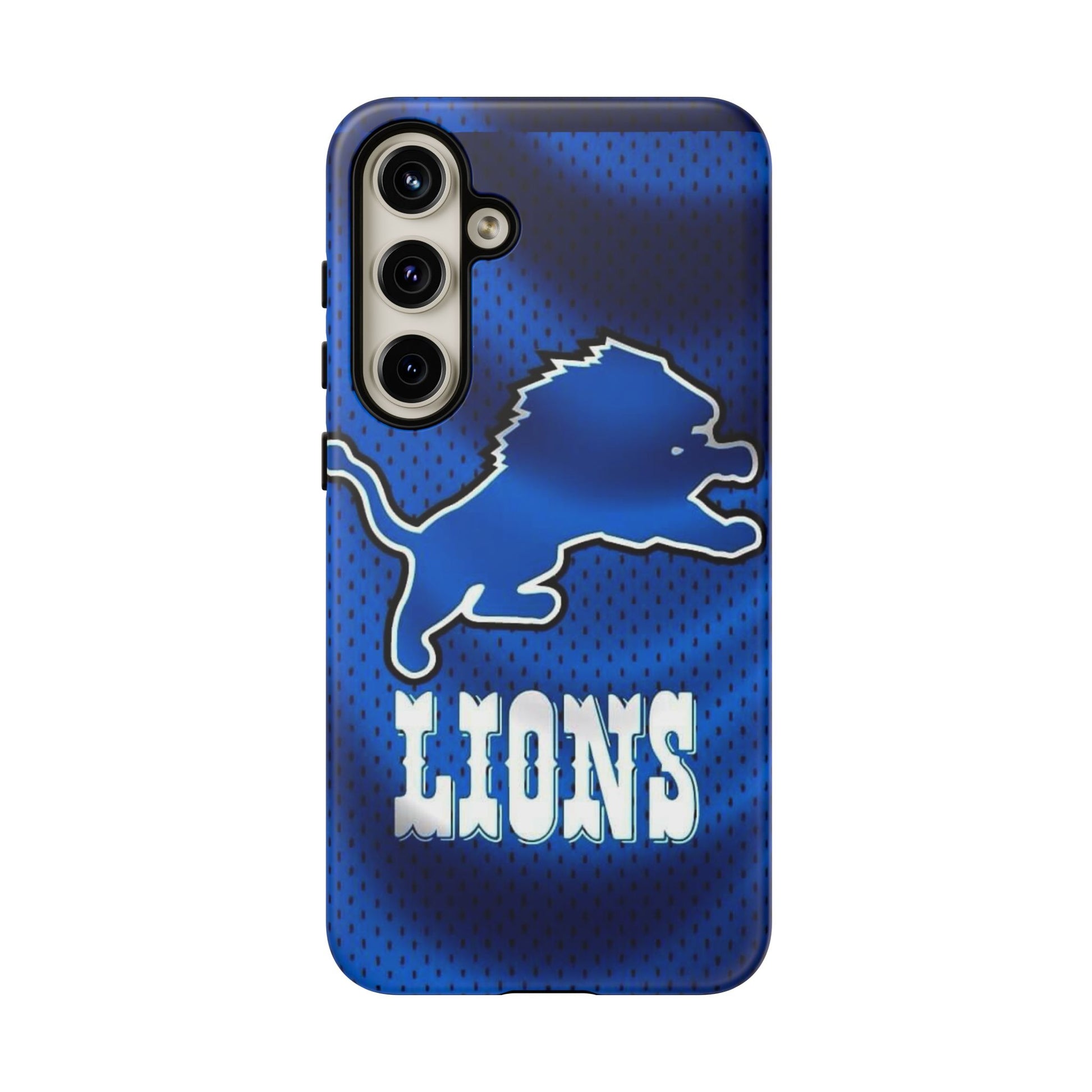 Detroit Lions Football Jersey Phone Case, Tough Cases for iPhones, Samsung, and Pixel