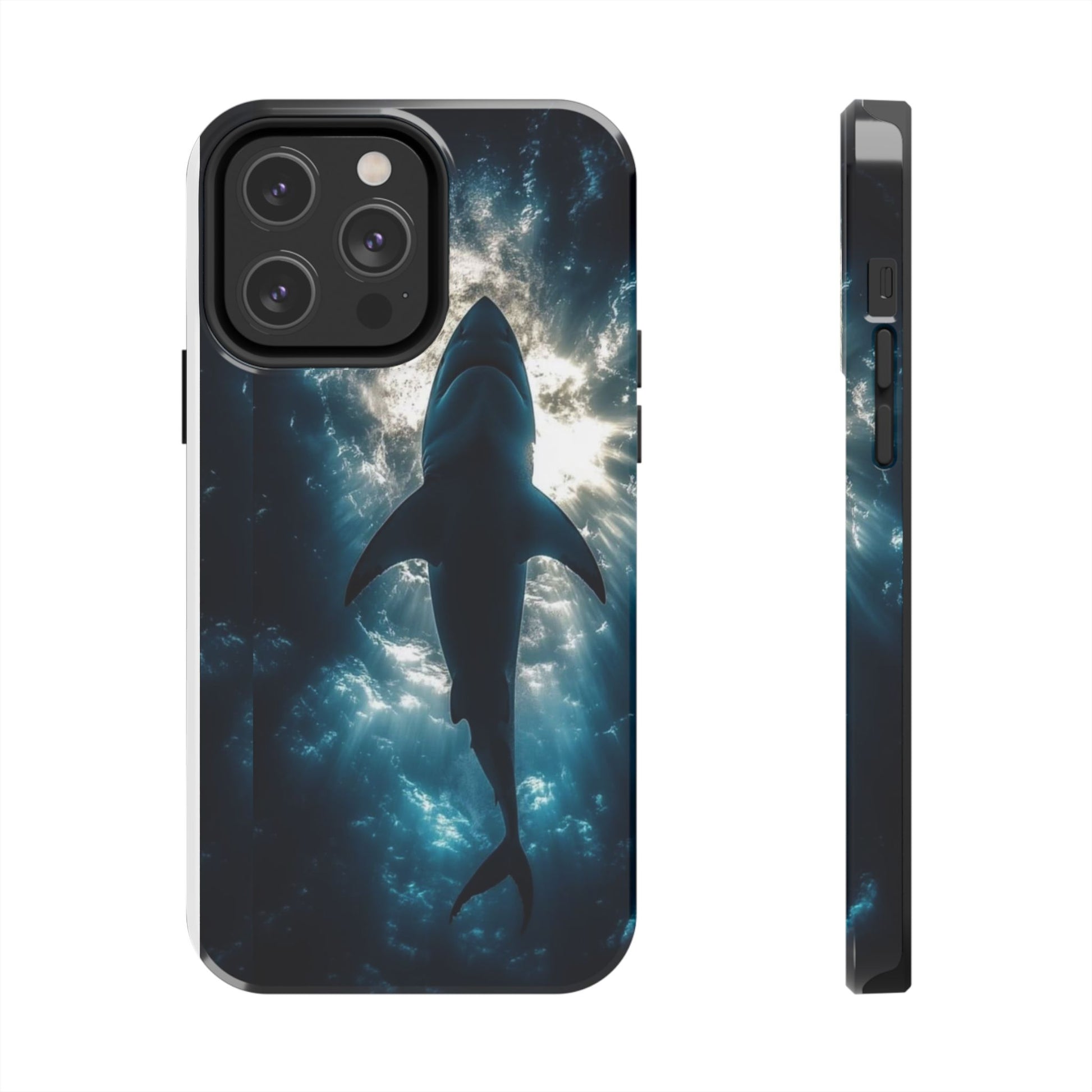 Great White Shark Themed Tough Phone Cases for Iphones & Samsung Phones