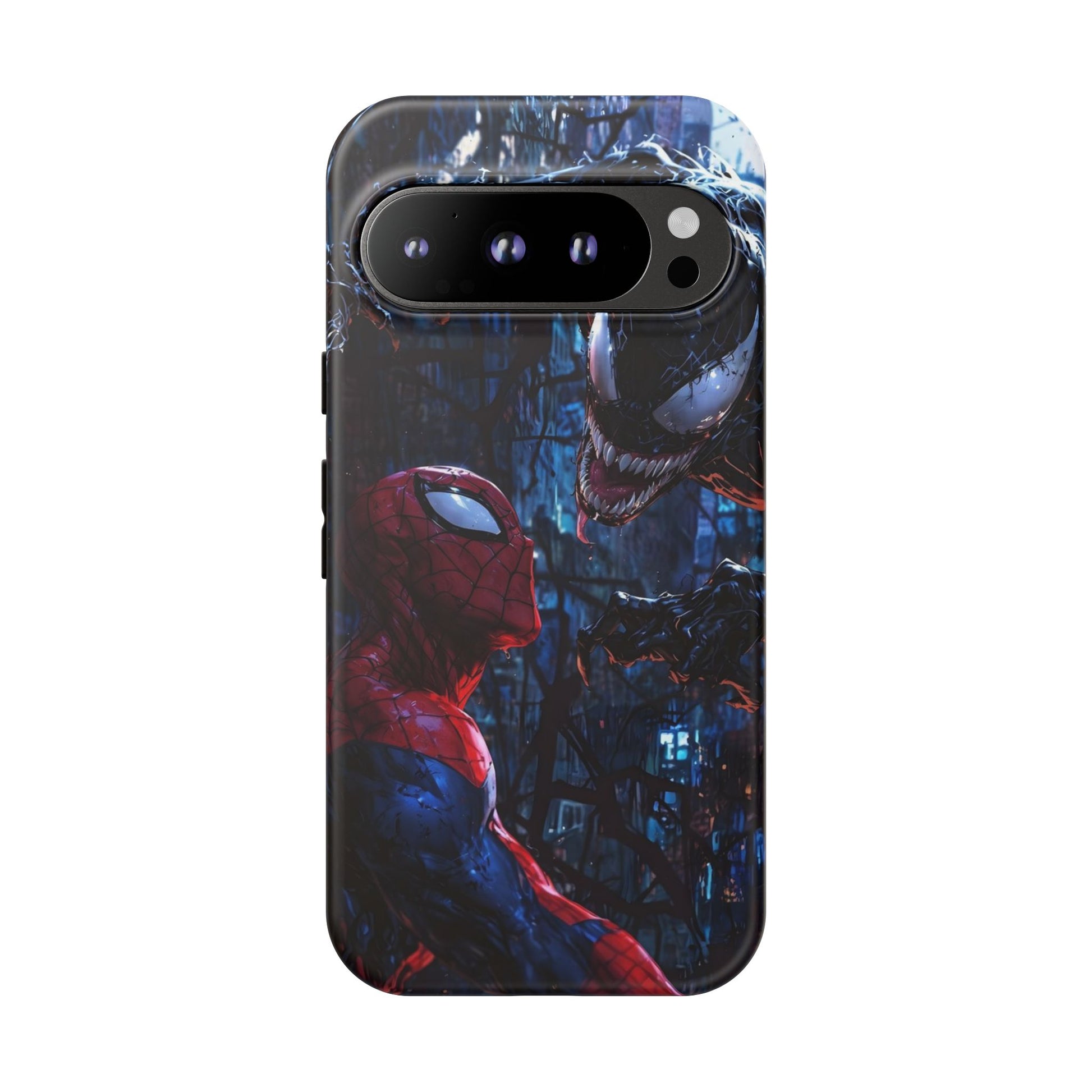 Venom x Spiderman Phone Case, Tough Cases for iPhones, Samsung, and Pixel