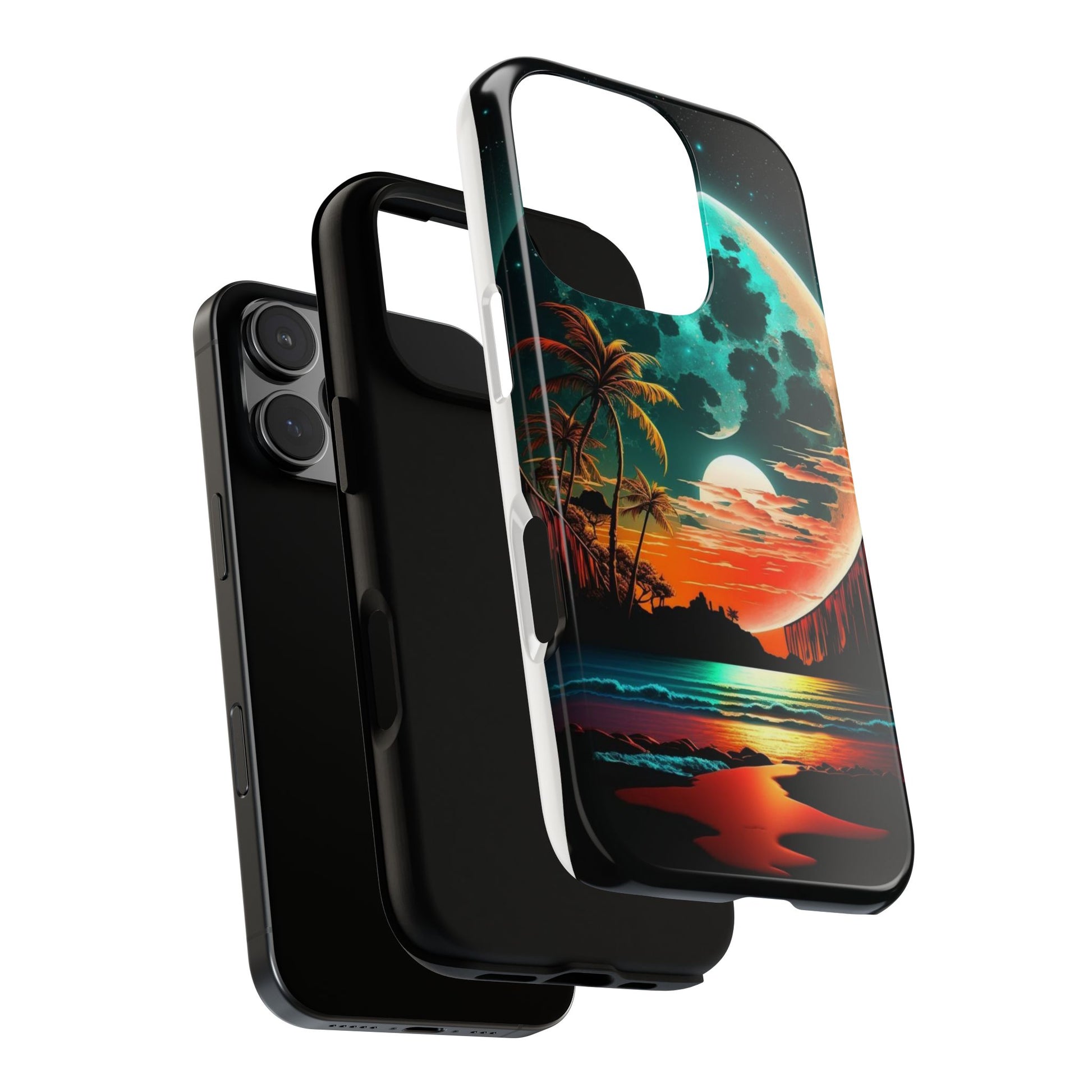 Fantasy Beach Sunset Landscape Phone Case for iPhone, Samsung Galaxy, & Pixel Phones