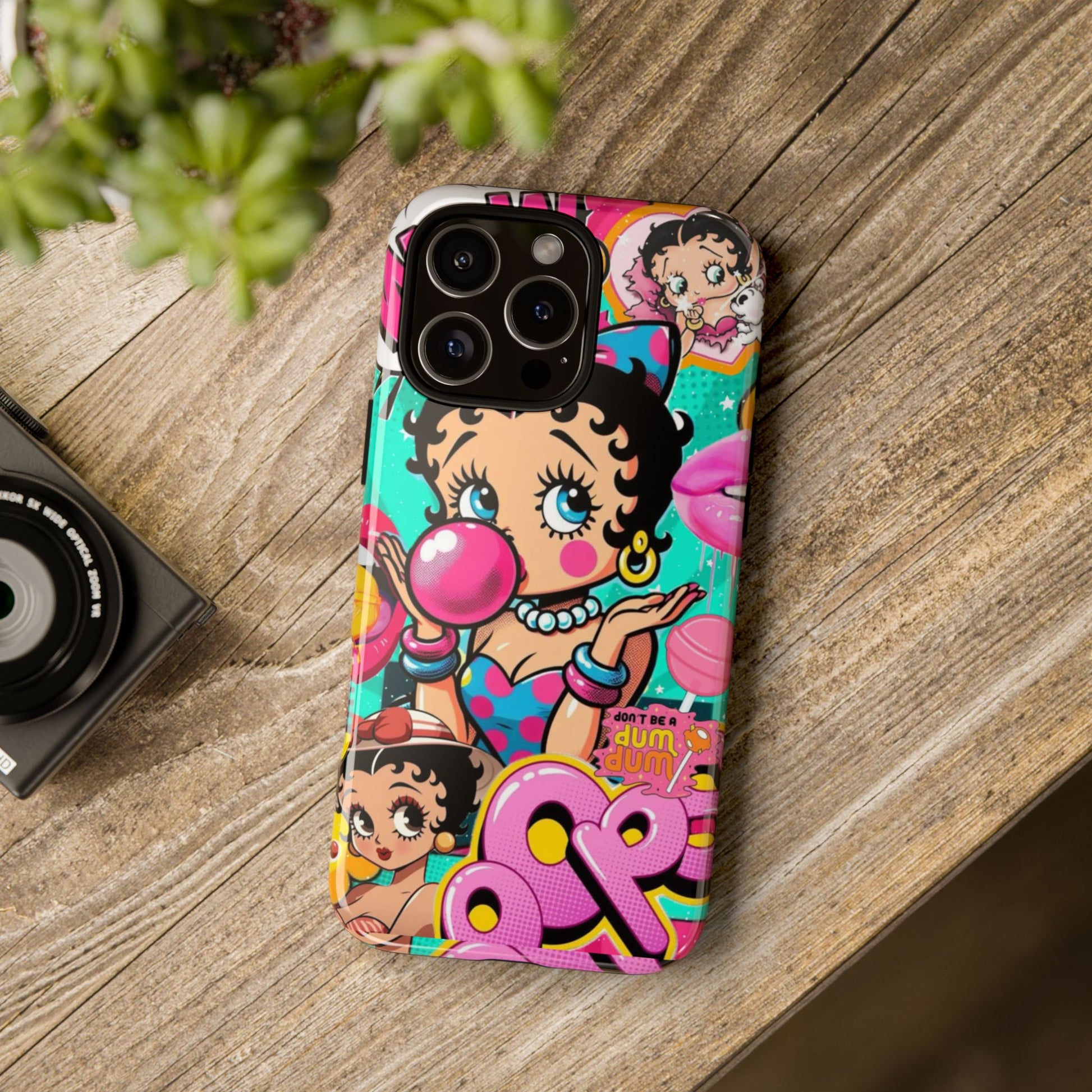 Betty Boop Comic Strip Phone Case for iPhone, Samsung Galaxy, & Pixel Phones