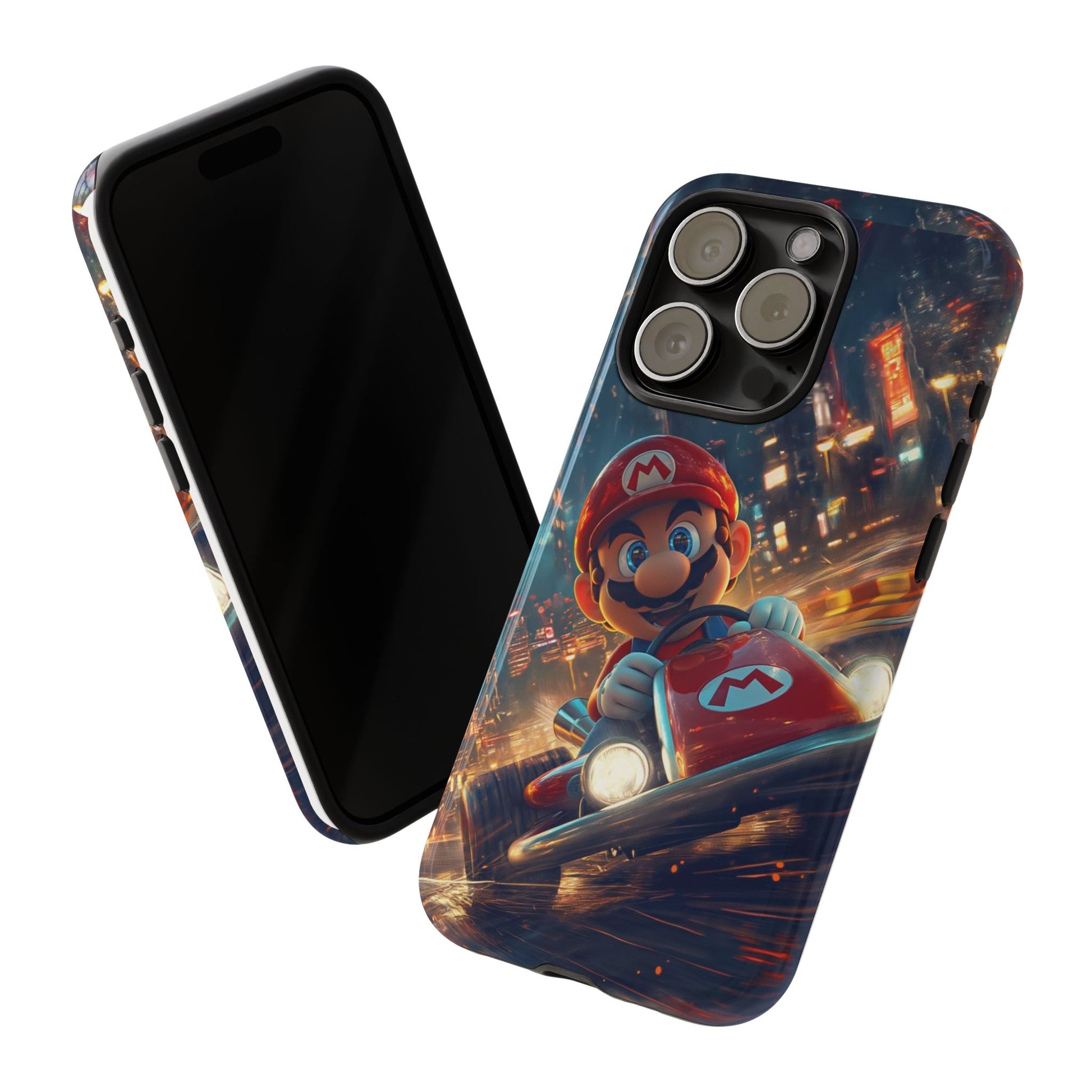 Super Mario Kart Phone Case, Tough Cases, Disney Phone for iPhones, Samsung, and Pixel