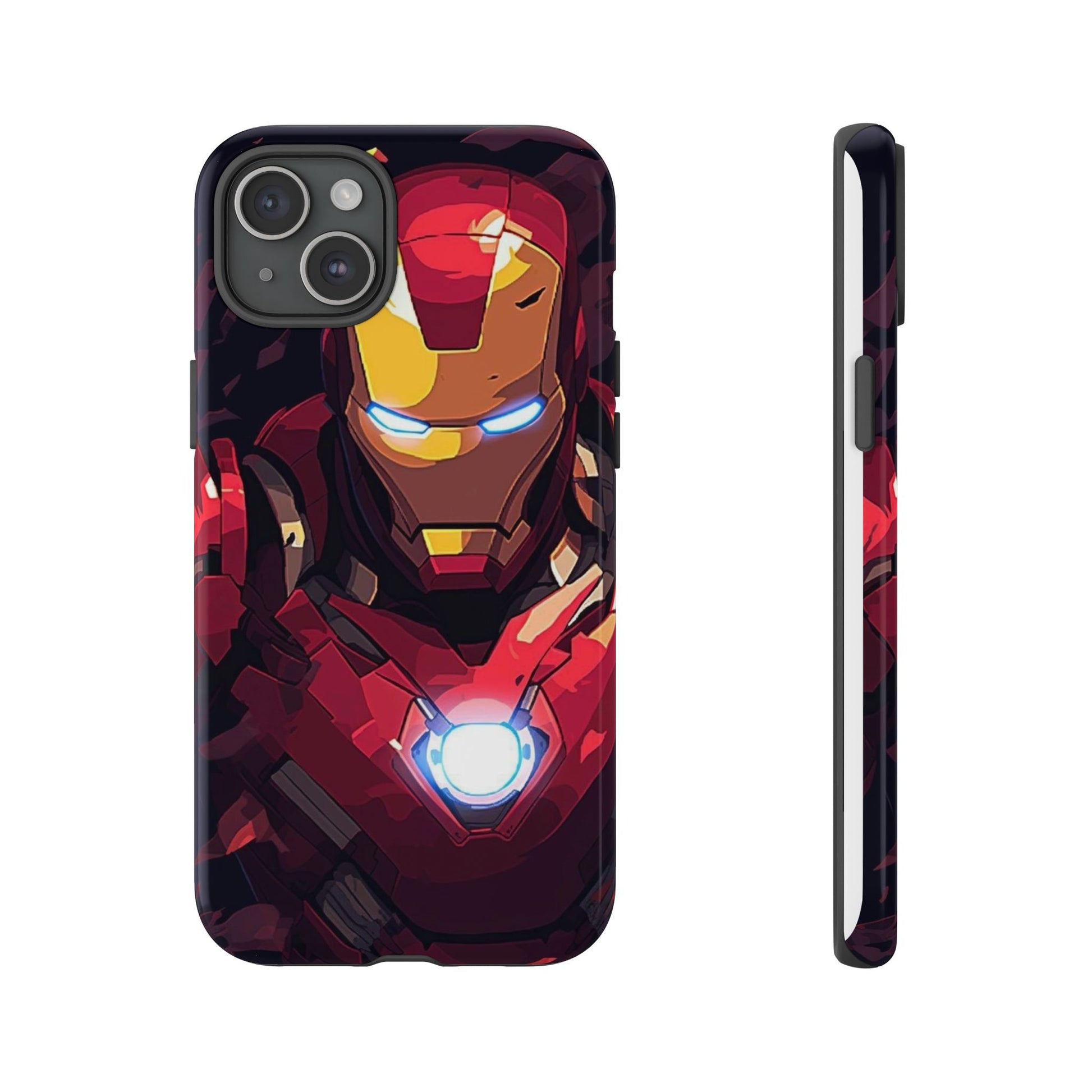 Invincible Iron Man Tough Cases for iPhones, Samsung, and Pixel