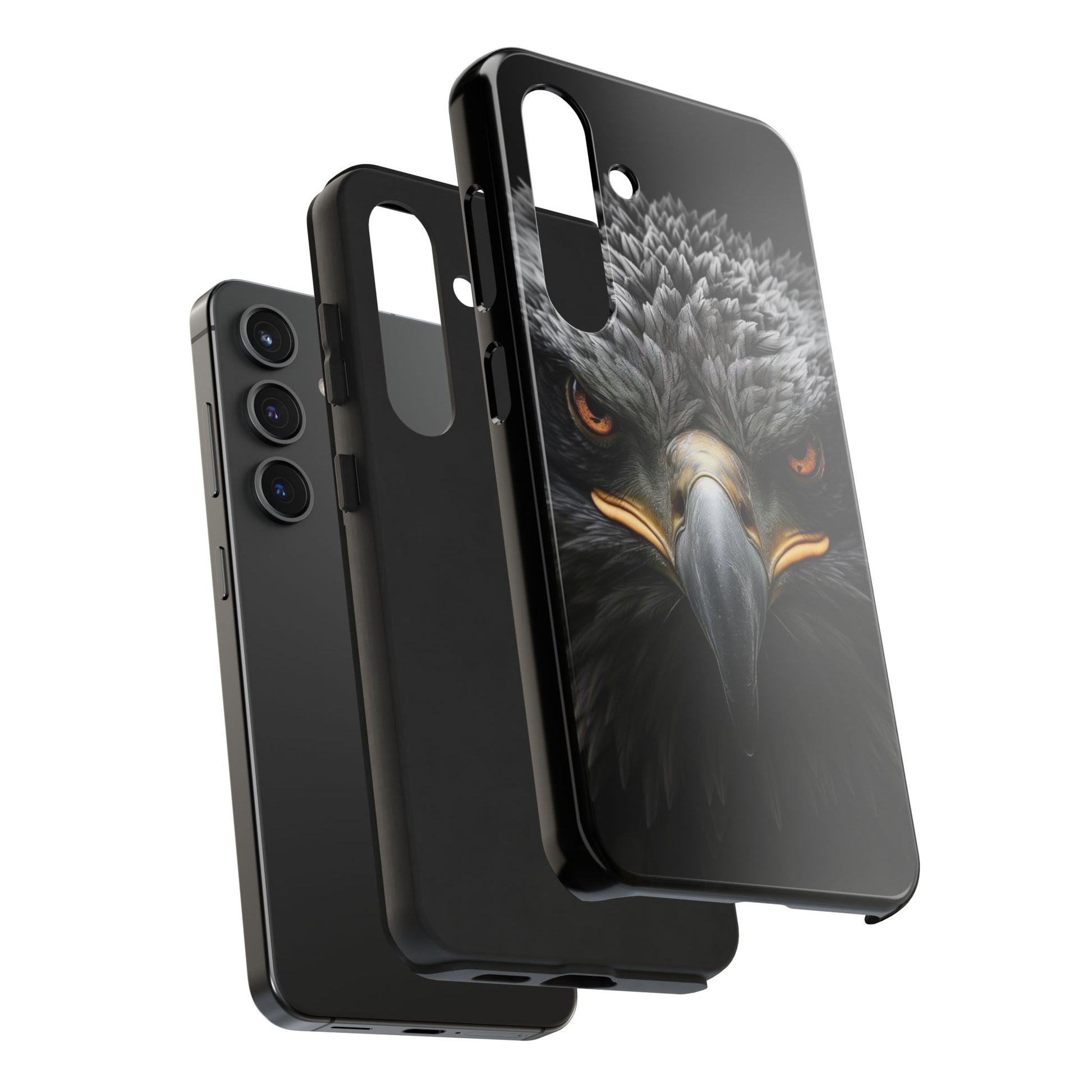 Mean Eagle Stare Theme Phone Cases for iPhones & Samsung Phones
