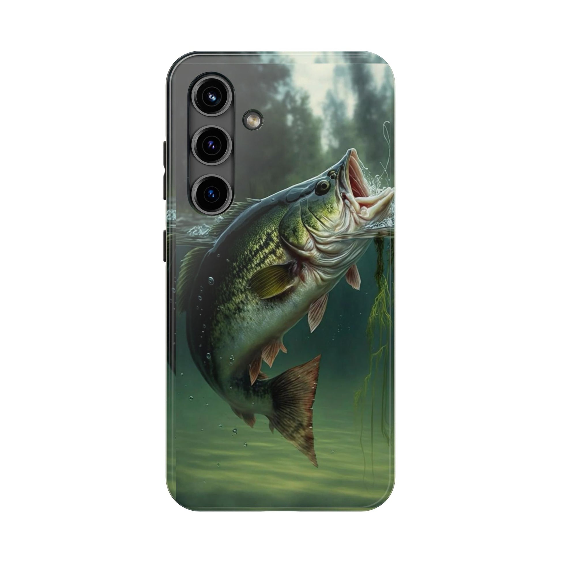 Large Mouth Bass Theme Phone Cases for iPhones & Samsung Phones