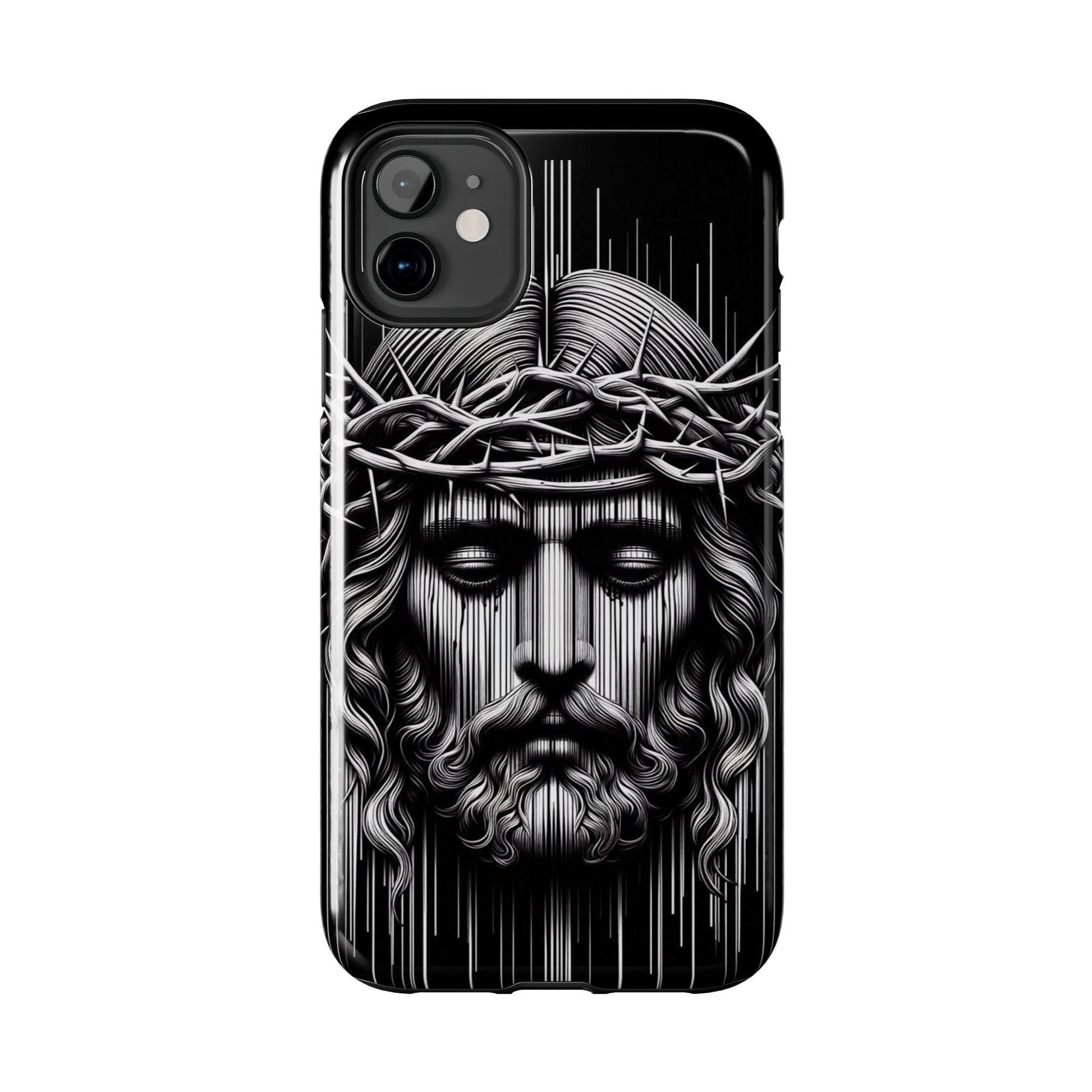 Jesus The King Crown Christian Phone Cases for iPhones & Samsung Phones