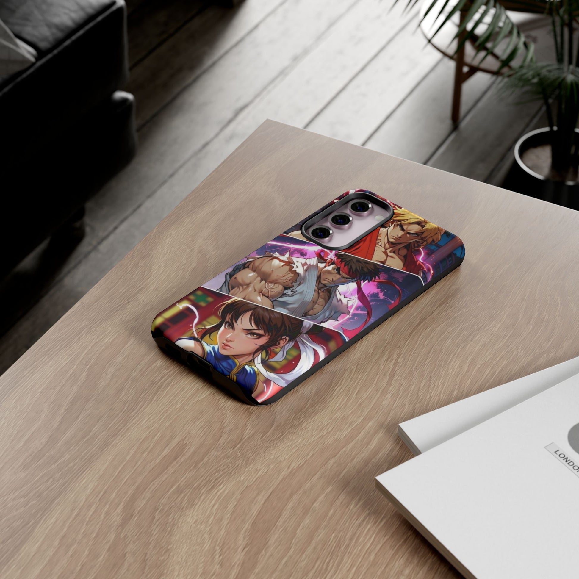 Street Fighter Gamer Theme Tough Cases for iPhones, Samsung, and Pixel