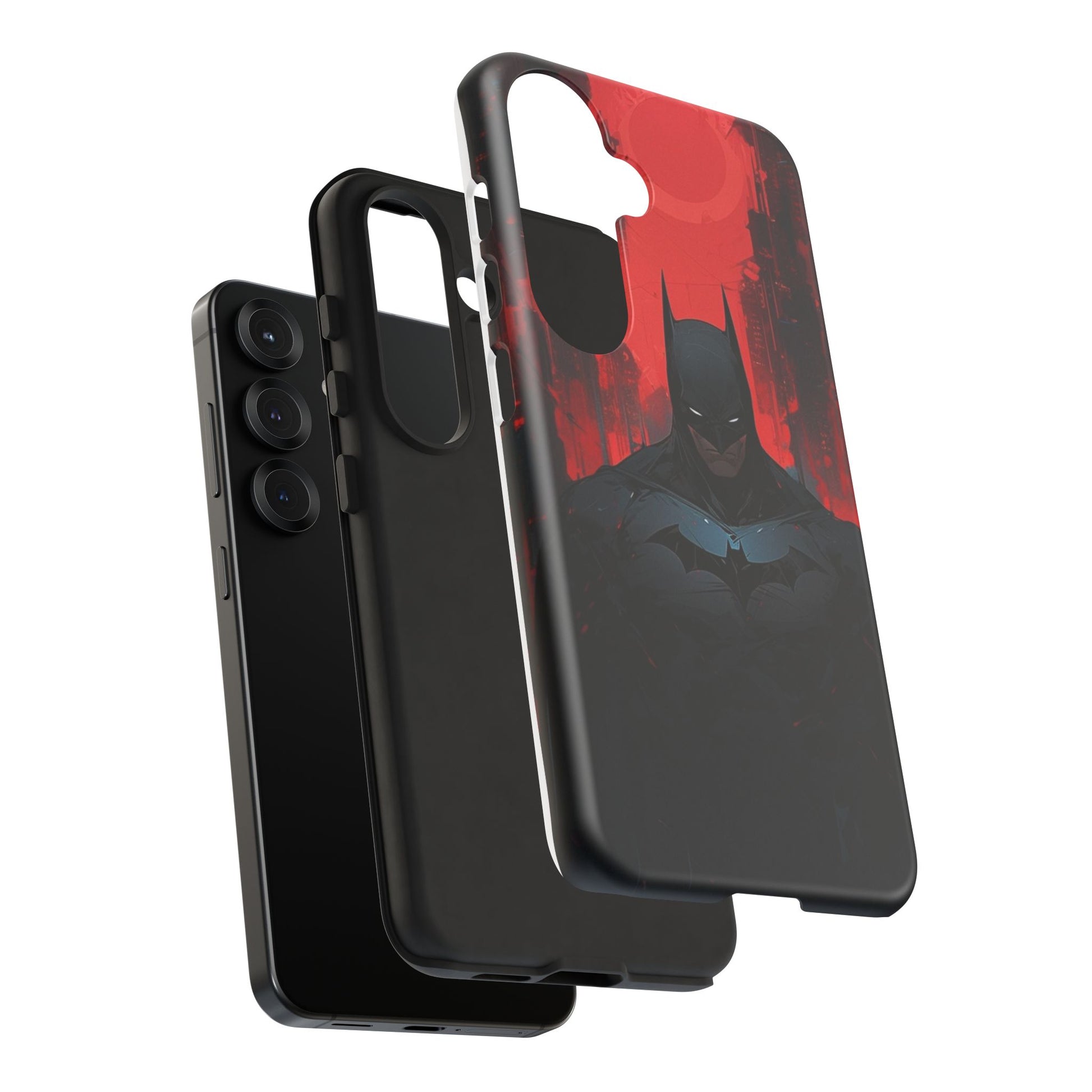 The Dark Knight Batman Tough Cases for iPhones, Samsung, and Pixel