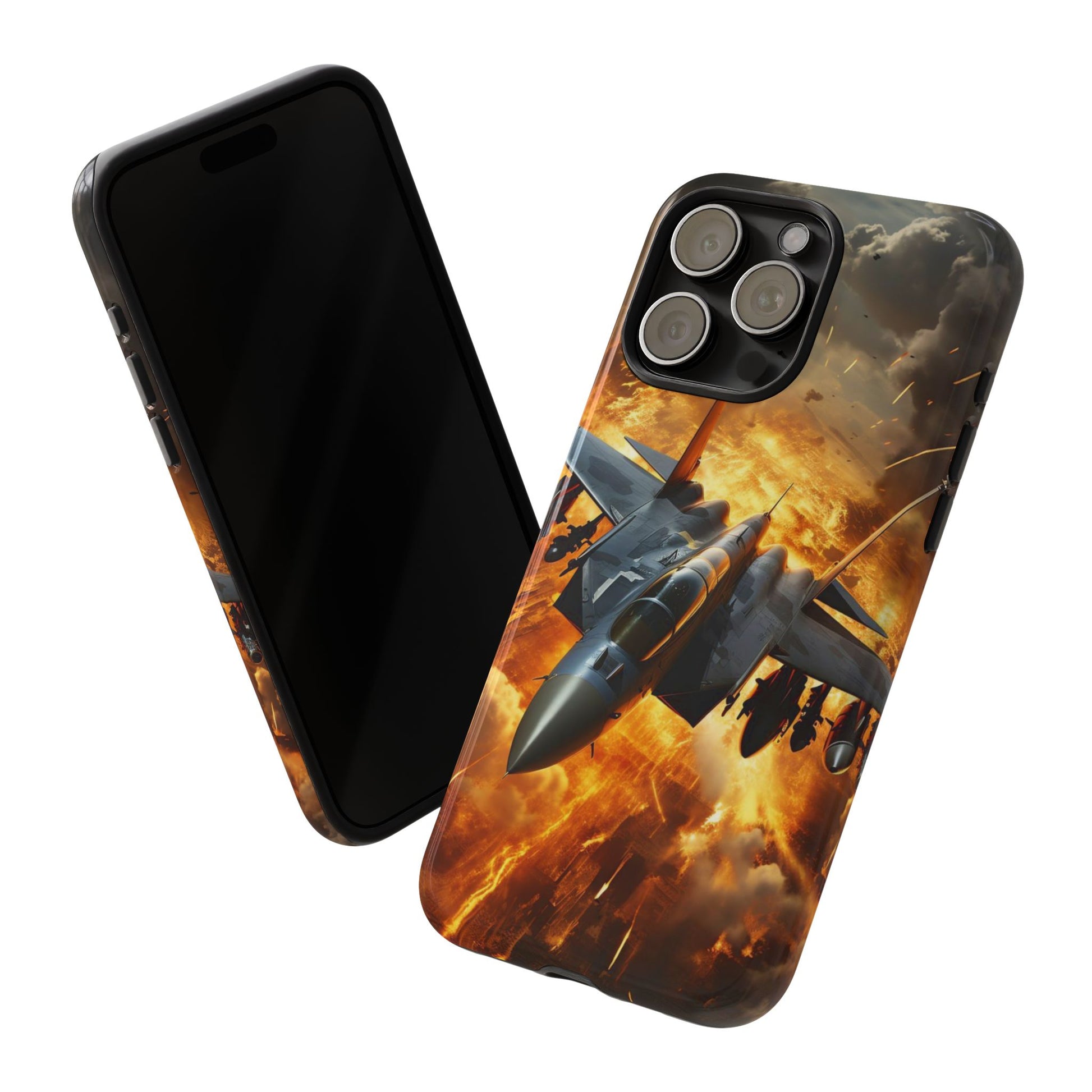 F-15 Fighter Jet Tough Cases for iPhones, Samsung, and Pixel
