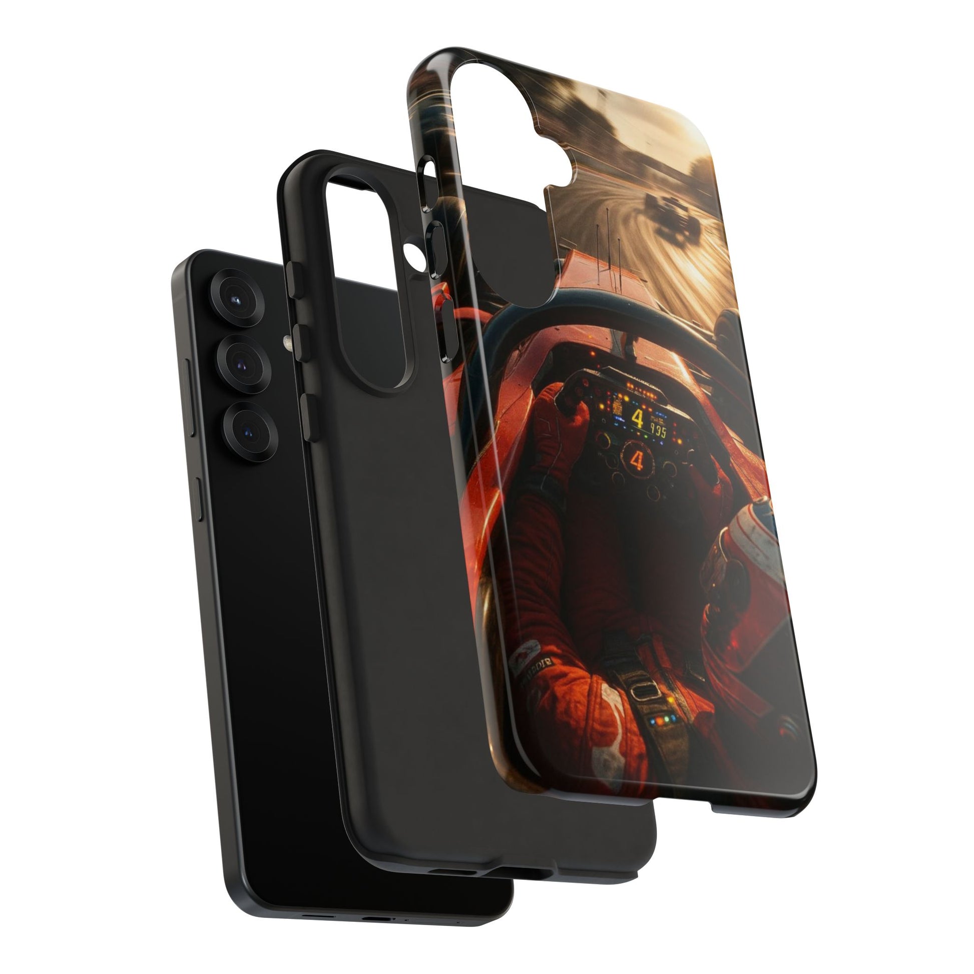 Formula 1 Cockpit Phone Case, Tough Cases for iPhones, Samsung, and Pixel