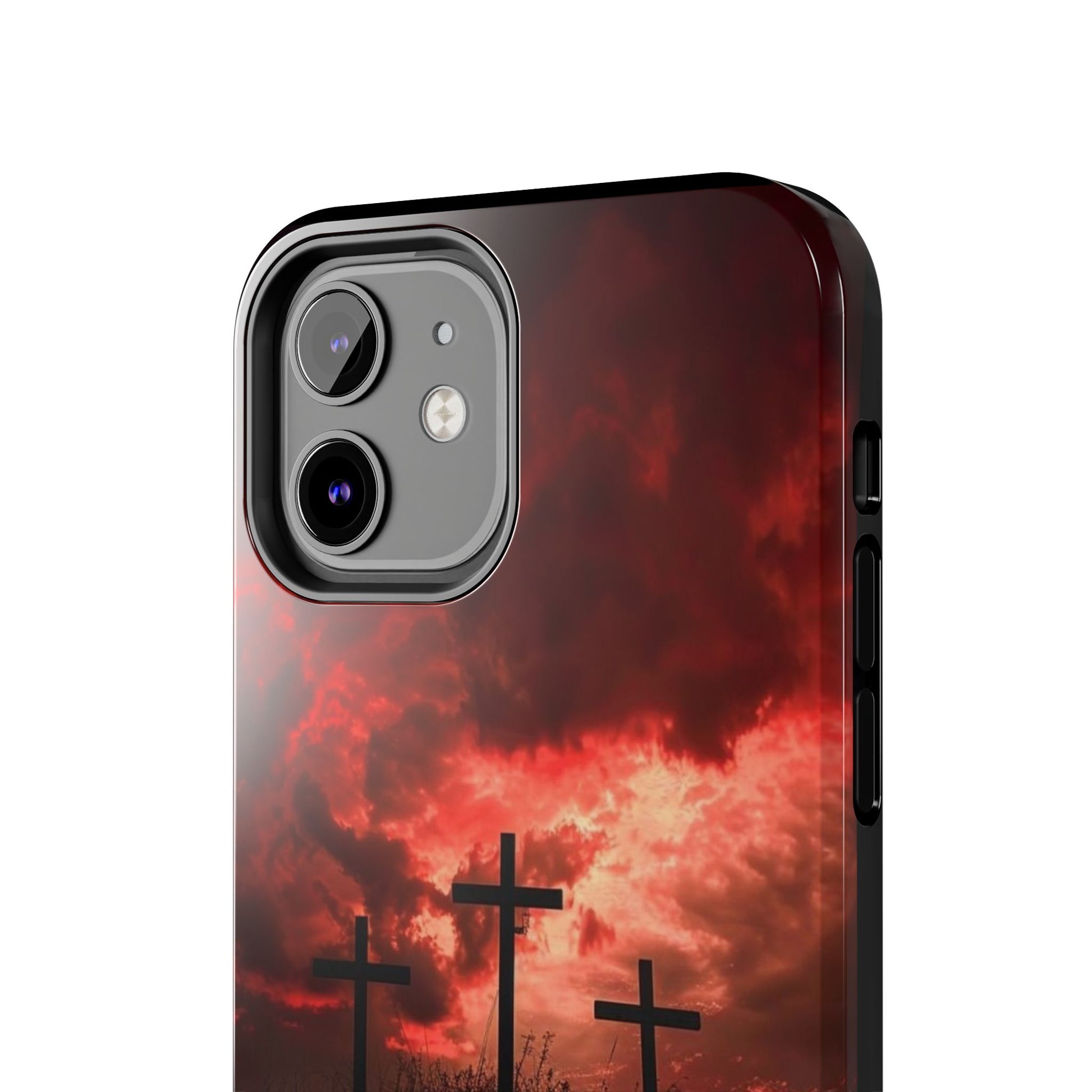 Crosses at Golgotha Christian Cases for iPhones & Samsung Phones