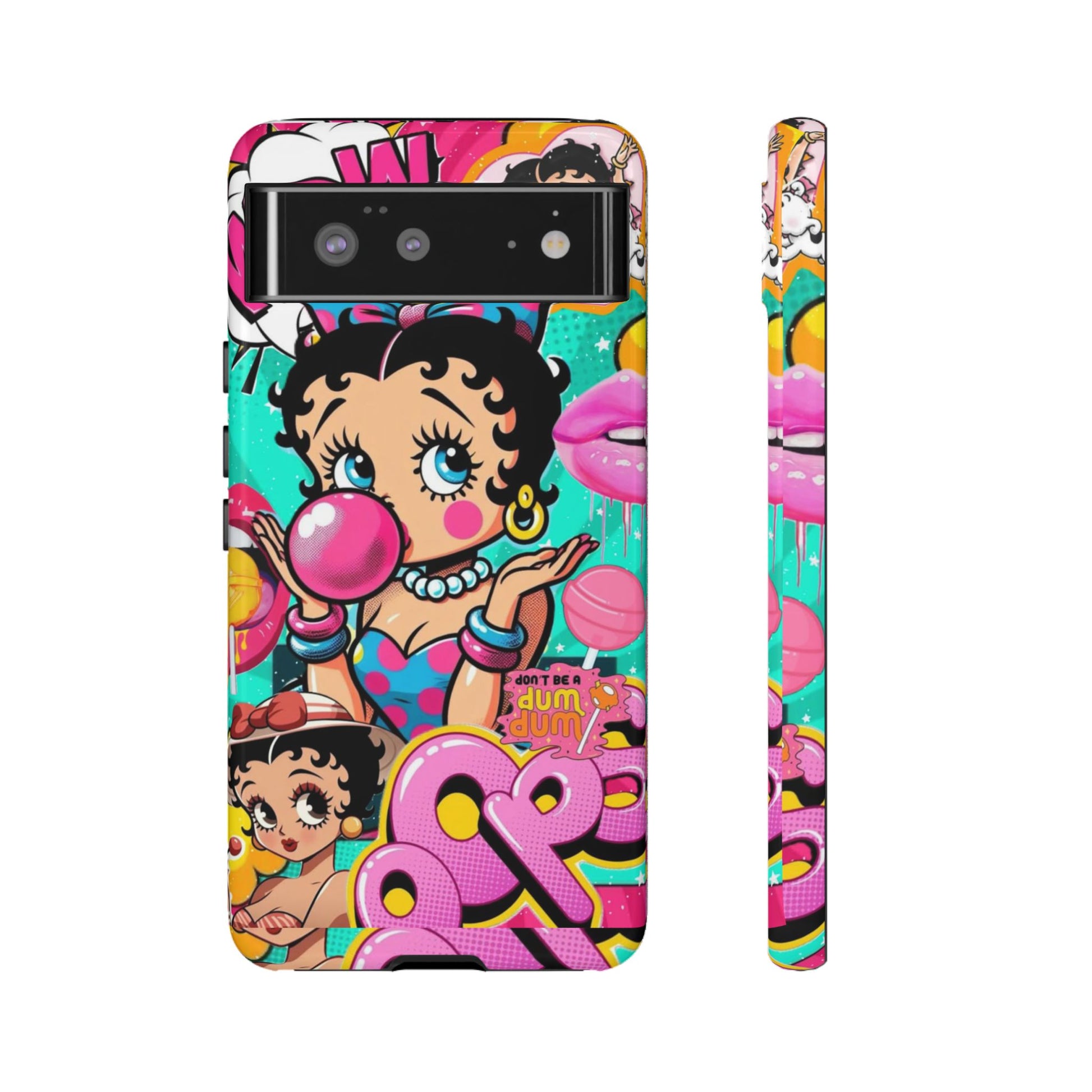 Betty Boop Comic Strip Phone Case for iPhone, Samsung Galaxy, & Pixel Phones