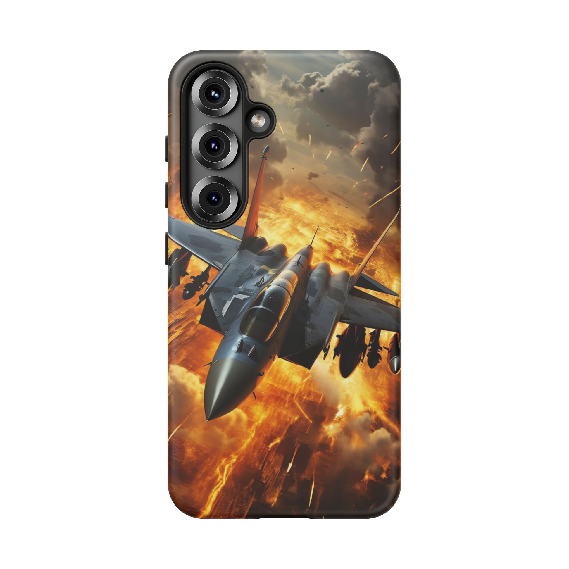 F-15 Fighter Jet Tough Cases for iPhones, Samsung, and Pixel